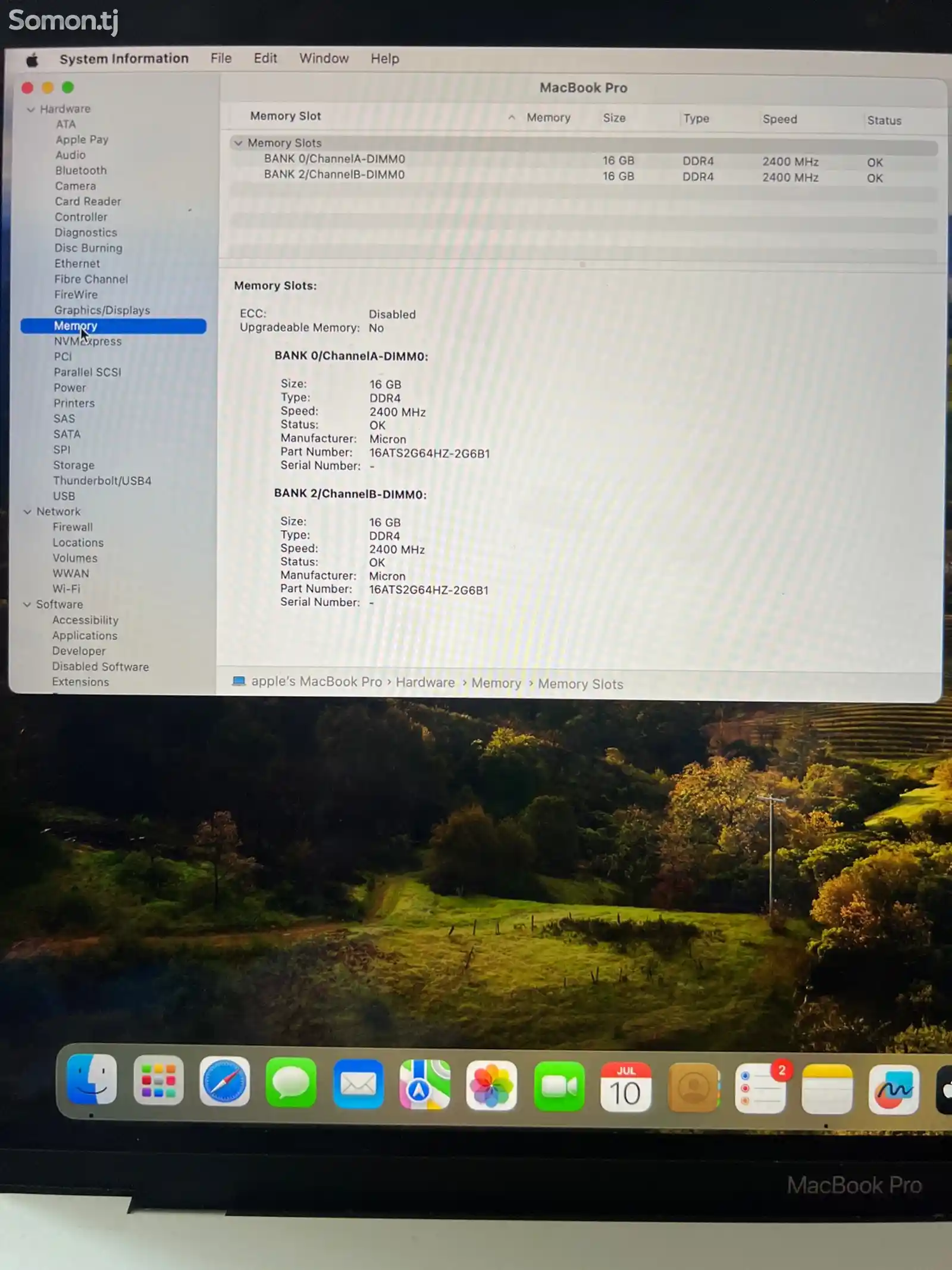 Ноутбук Apple MacBook Pro 2019 intel core I9 1tb-4