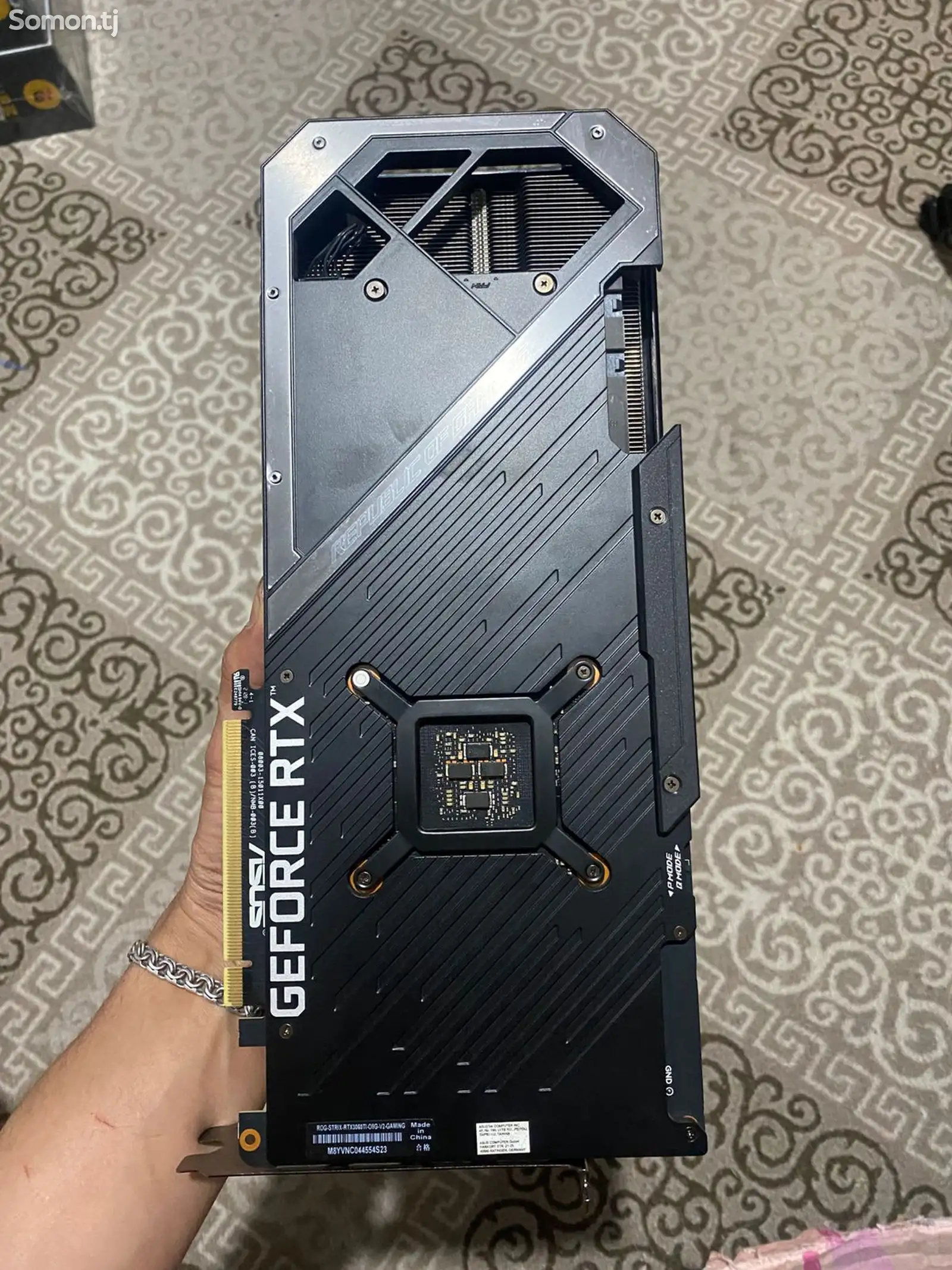 Видеокарта Asus strix rtx3060ti oc-3