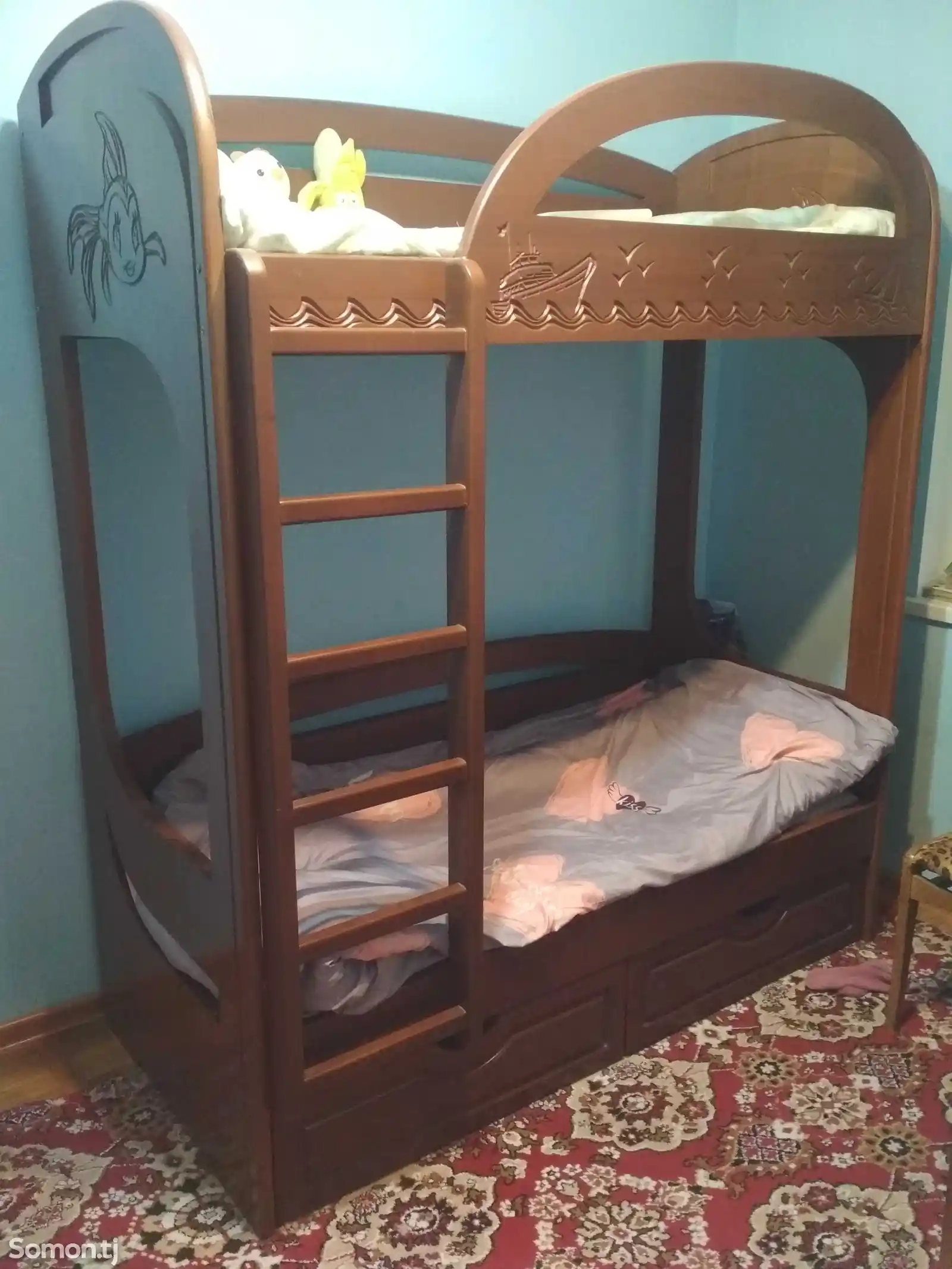 Детская двухярусная кровать-2