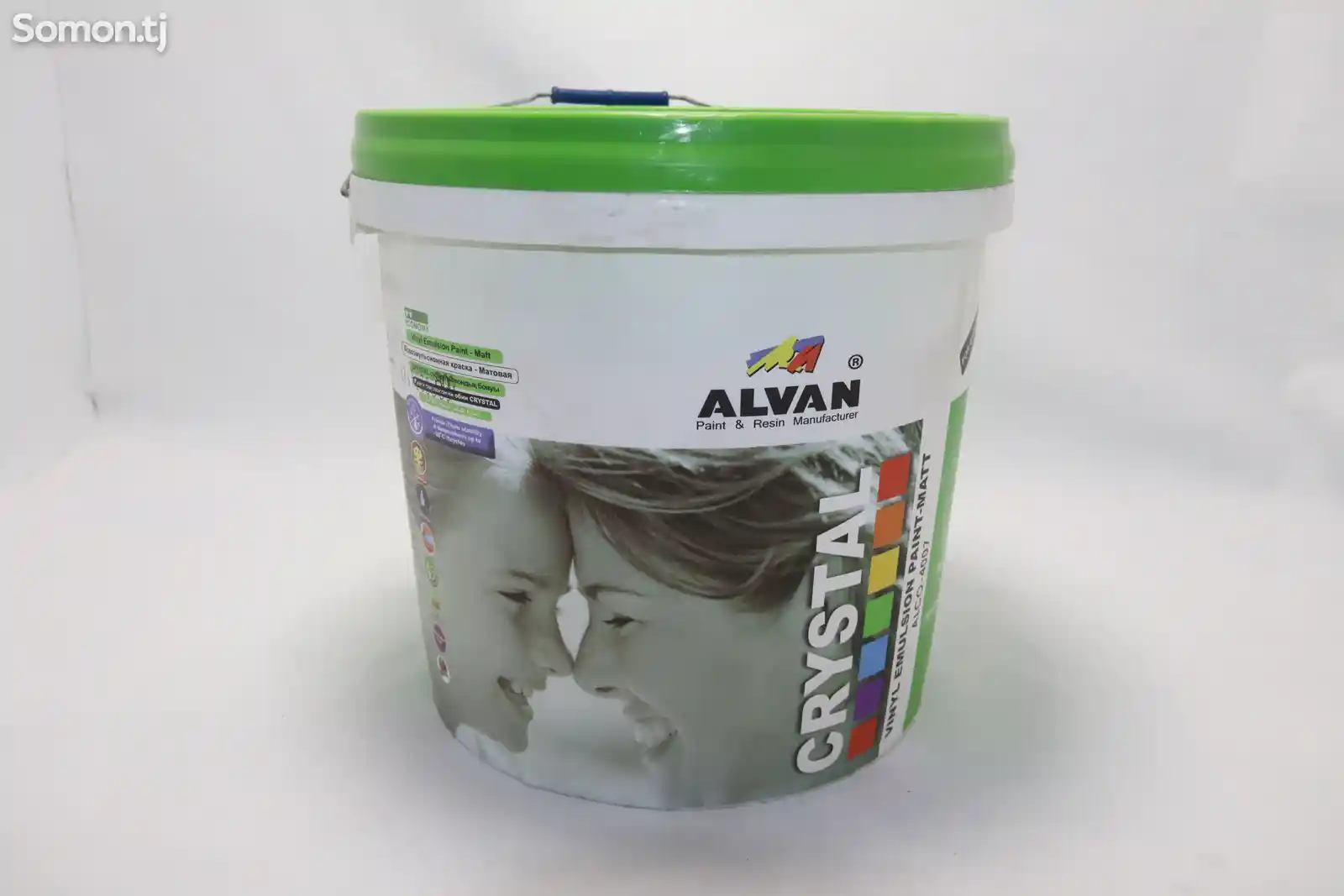 Водоэмульсионная матовая краска Alvan Crystal 22.5кг