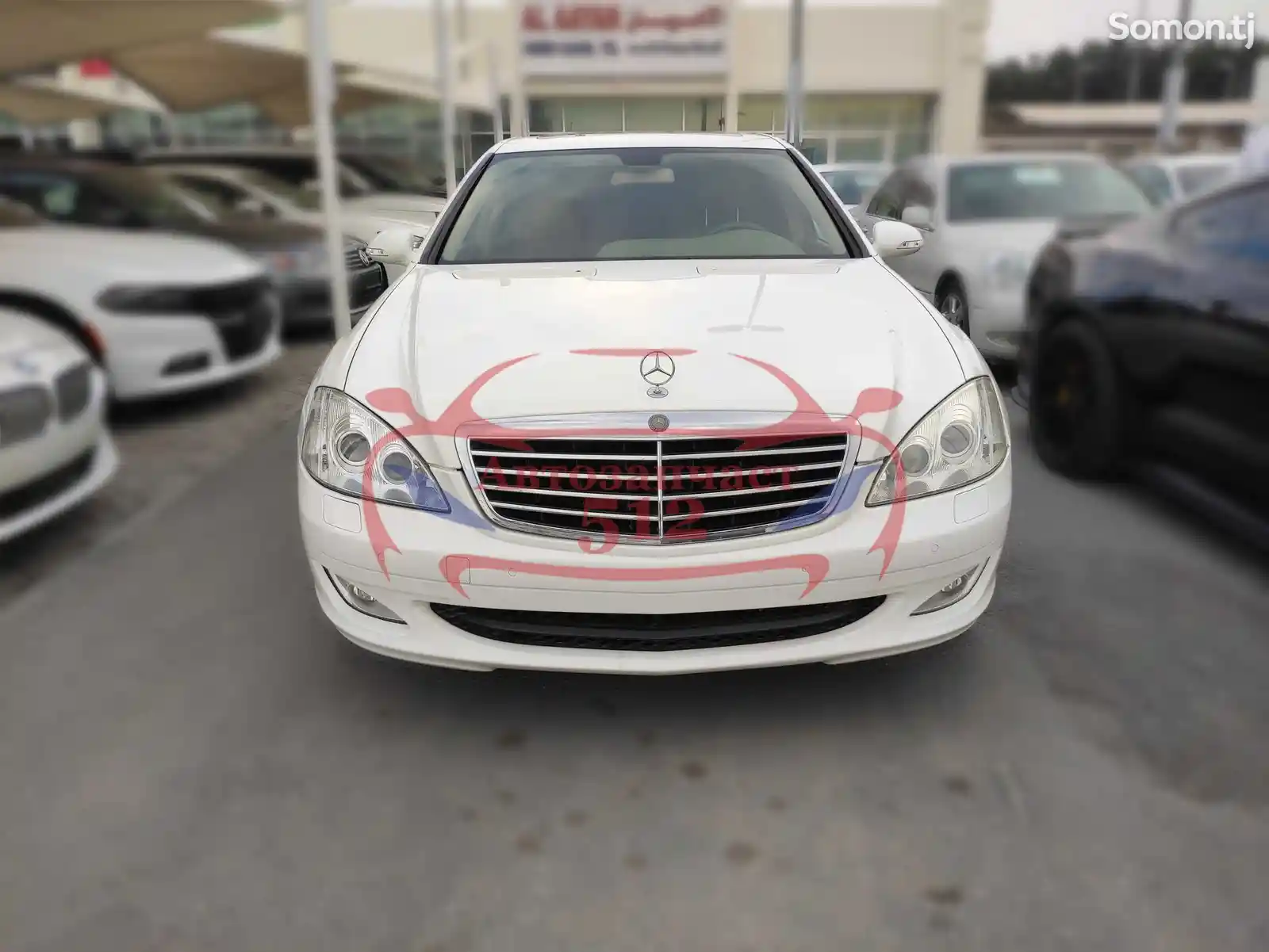 Обвес W223 на Mercedes S-Class W221 2006-5