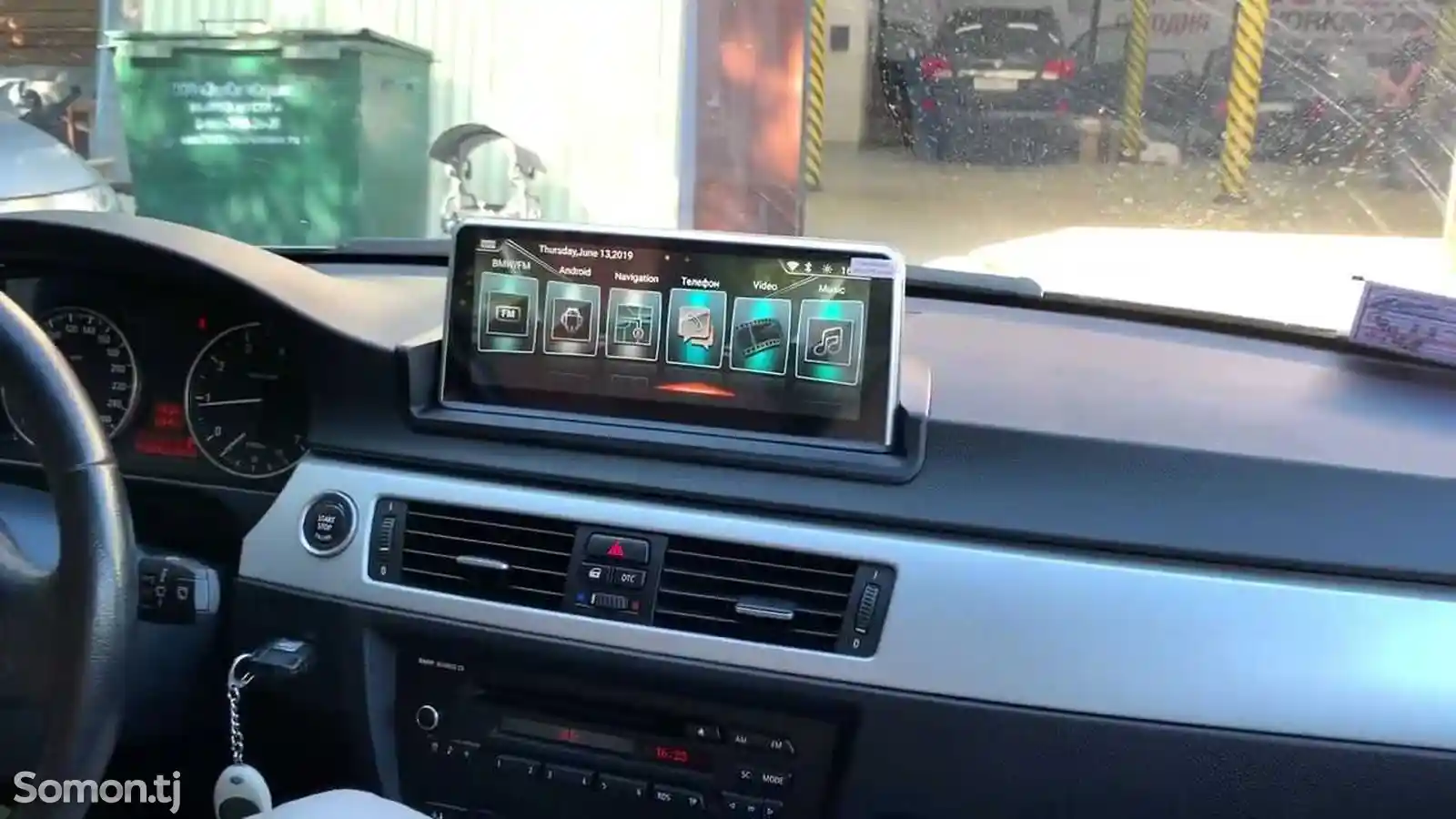 Автомагнитола Android на BMW e90-3