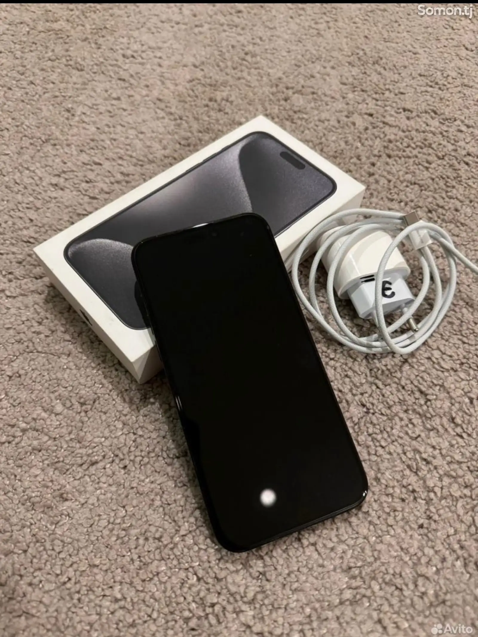 Apple iPhone 15 Pro Max, 256 gb, Black Titanium-1