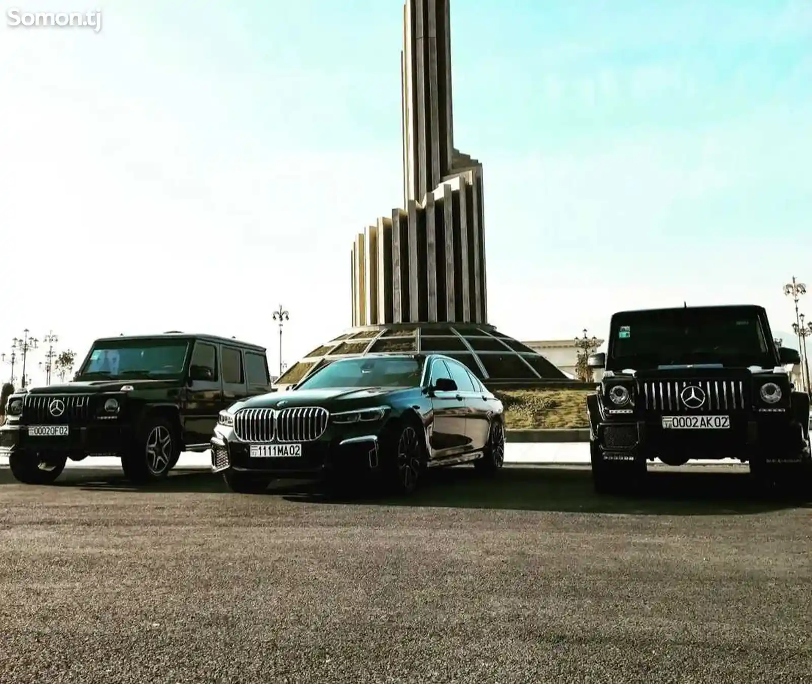 BMW и Mercedes-Benz G class в аренду с водителем-6