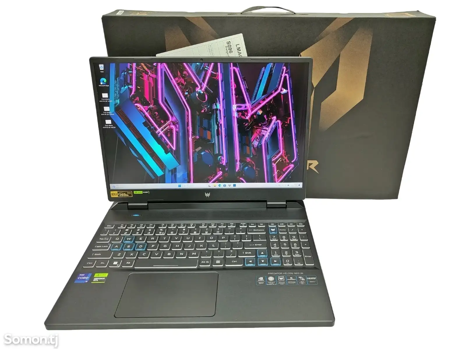 Ноутбук Acer predator helios neo 16 i9-13900hx rtx 4060 32gb ram 1tb s-1