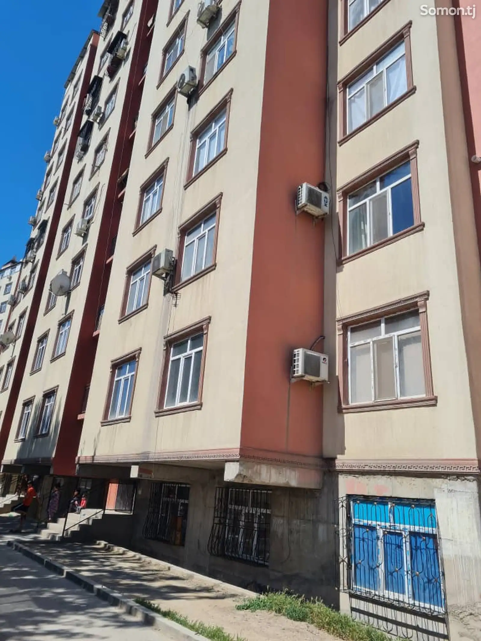 2-комн. квартира, 7 этаж, 58м², Сомони-1