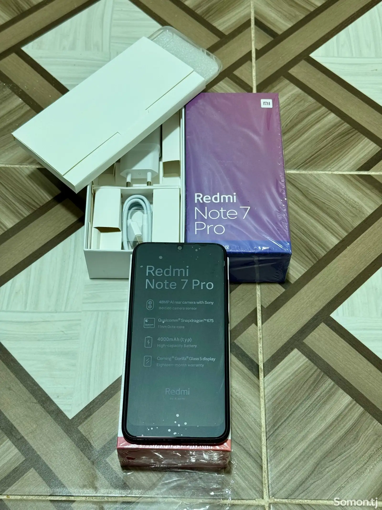 Xiaomi Redmi Note 7 Pro 6/128gb Black-1