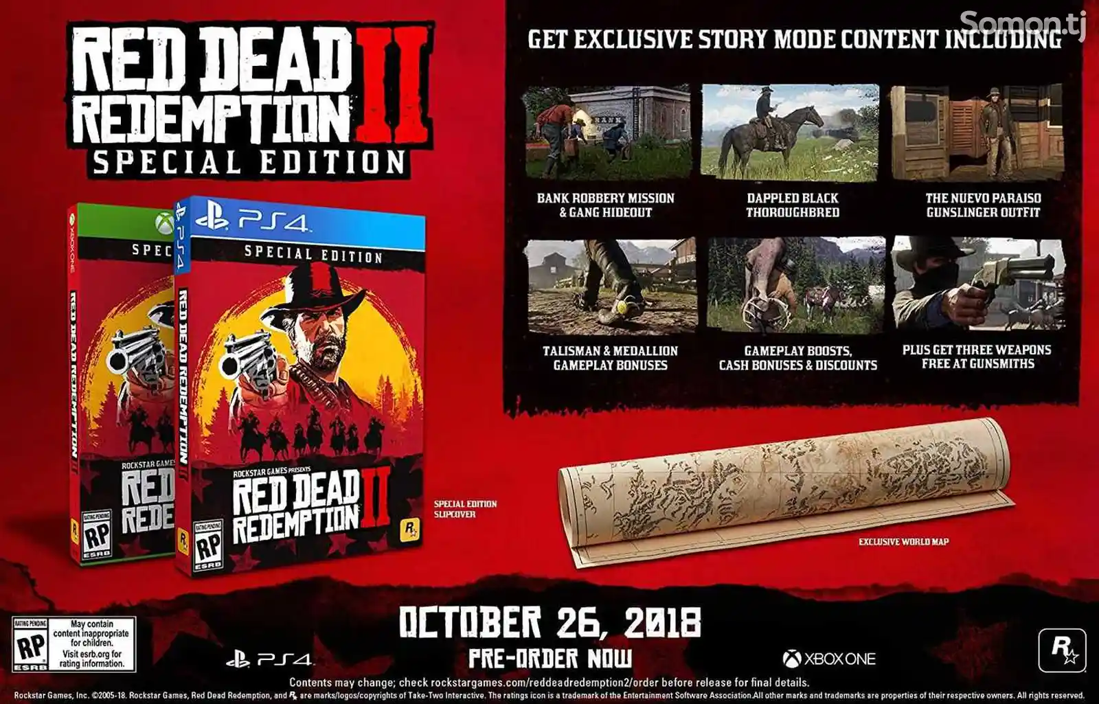 Игра Red Dead Redemption 2 Special Edition для PS4-2