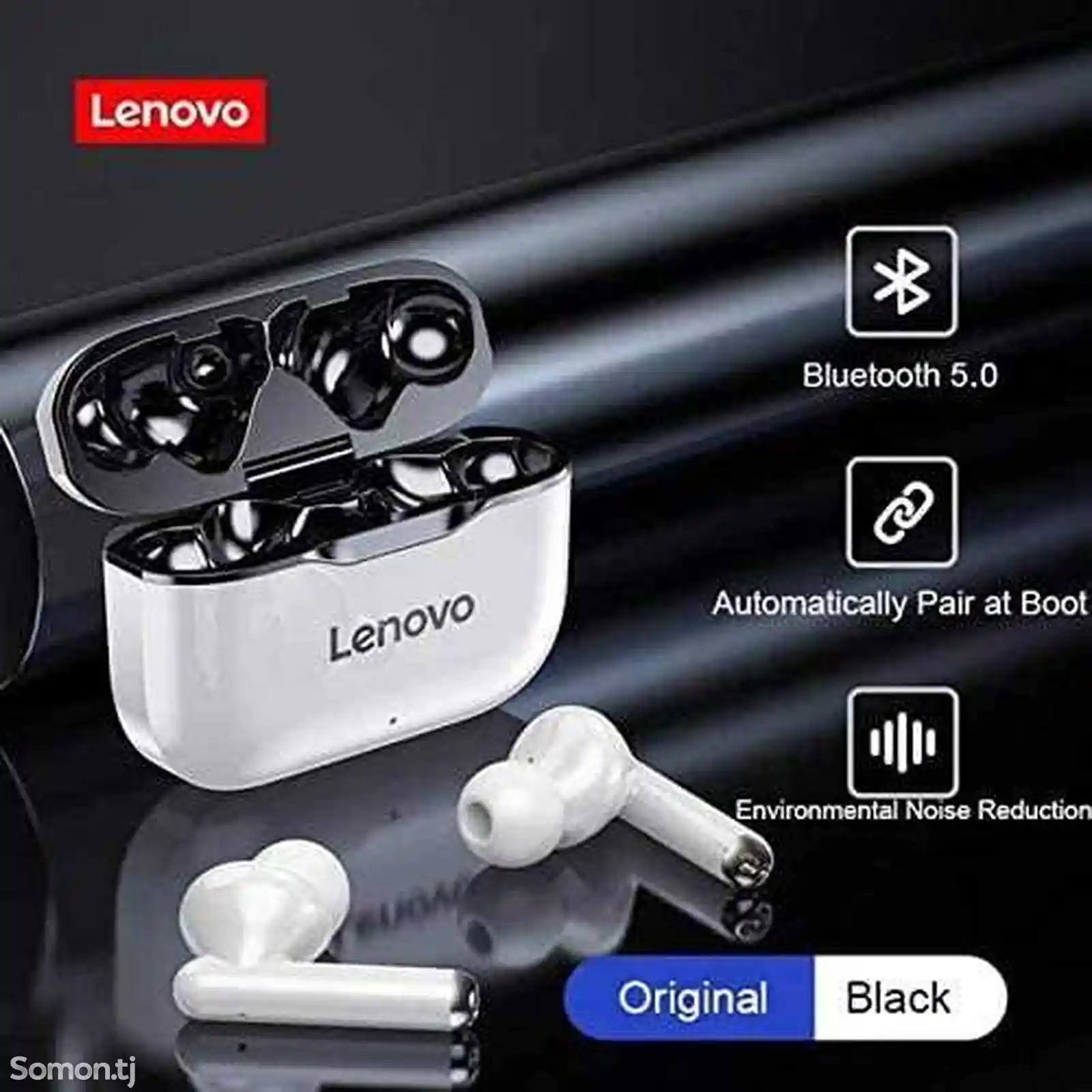 Водонепроницаемая гарнитура Lenovo Livepads LP1-3