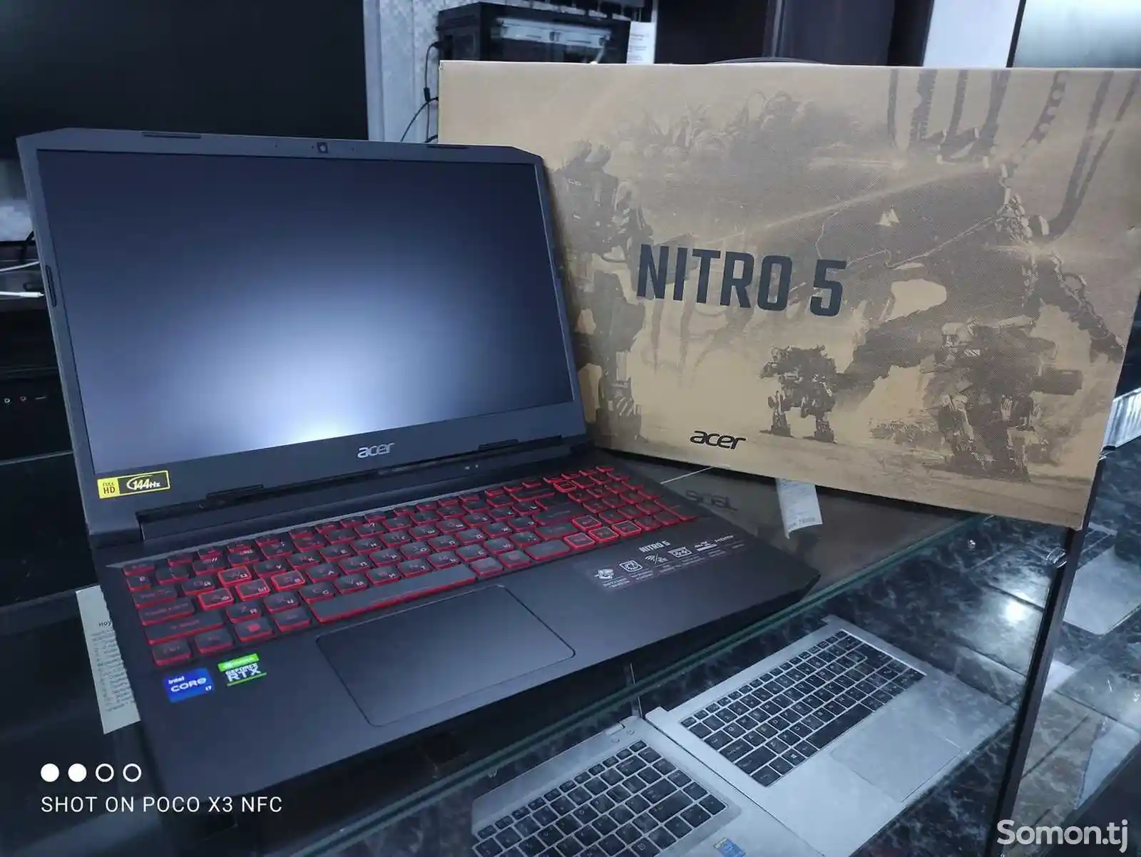 Игровой Ноутбук Acer Nitro 5 AMD Ryzen 7 5800H / RTX 3060 6GB-1