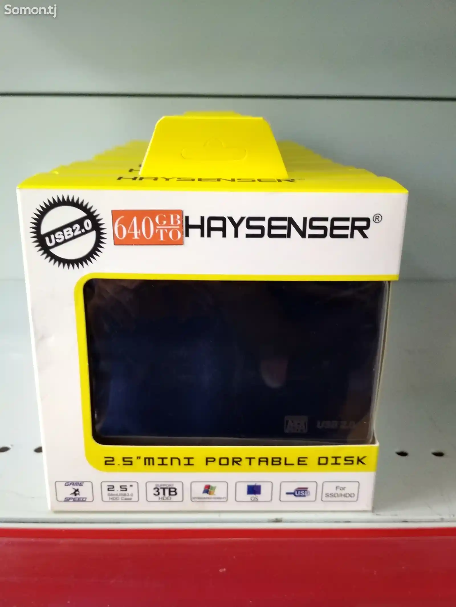 Портативный USB жесткий диск Haysenser 640Gb-1