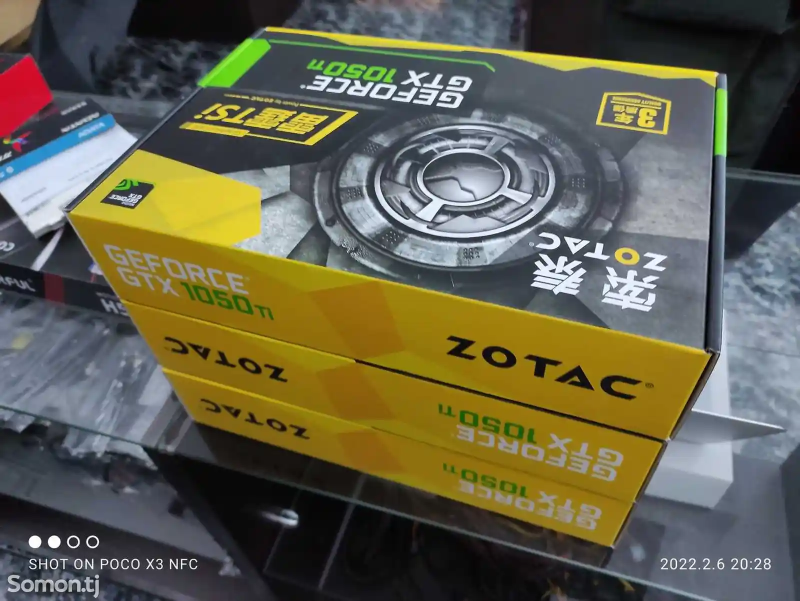 Видеокарта Zotac Nvidia Geforce GTX 1050Ti 4GB-3