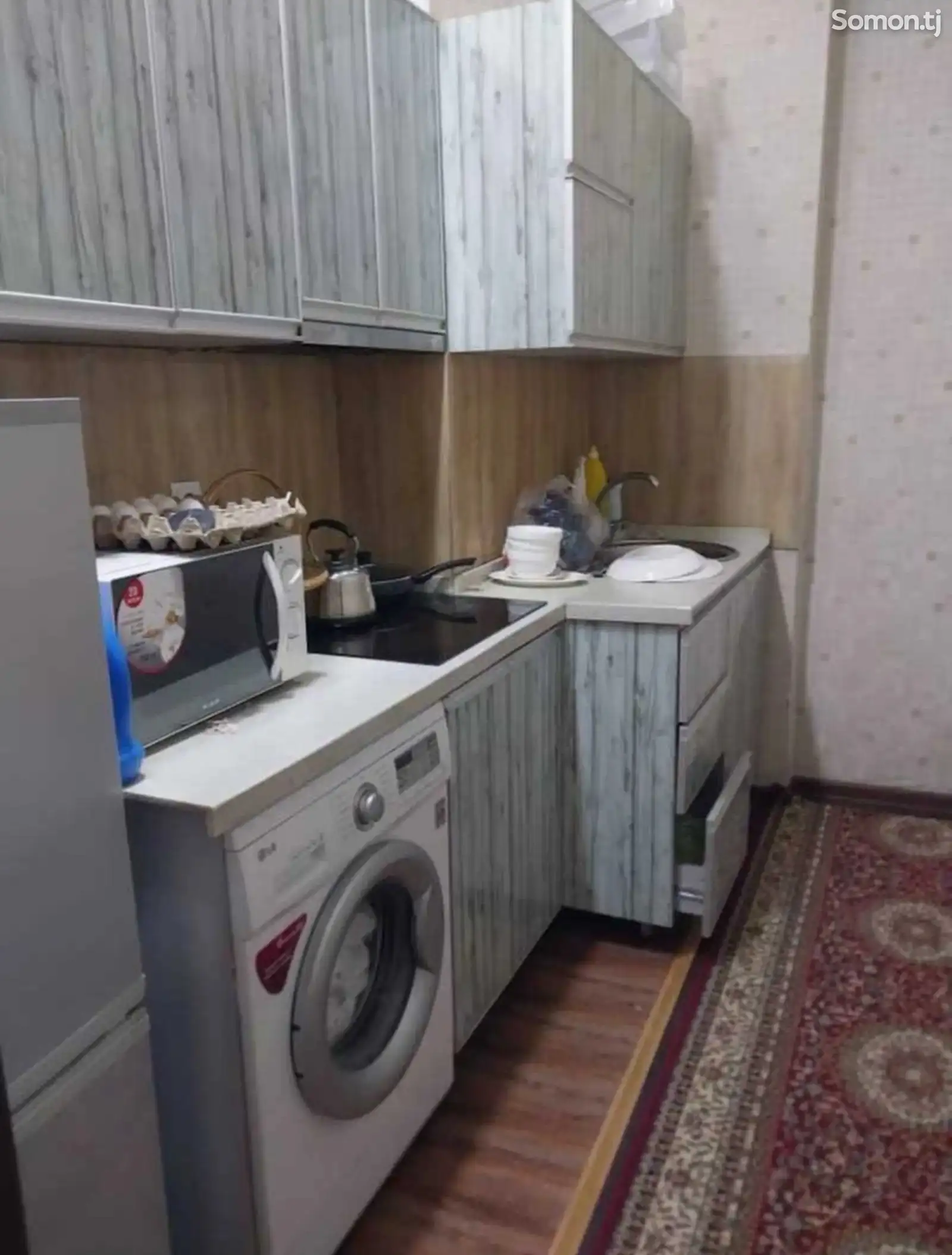 2-комн. квартира, 2 этаж, 60м², Шохмансур-5