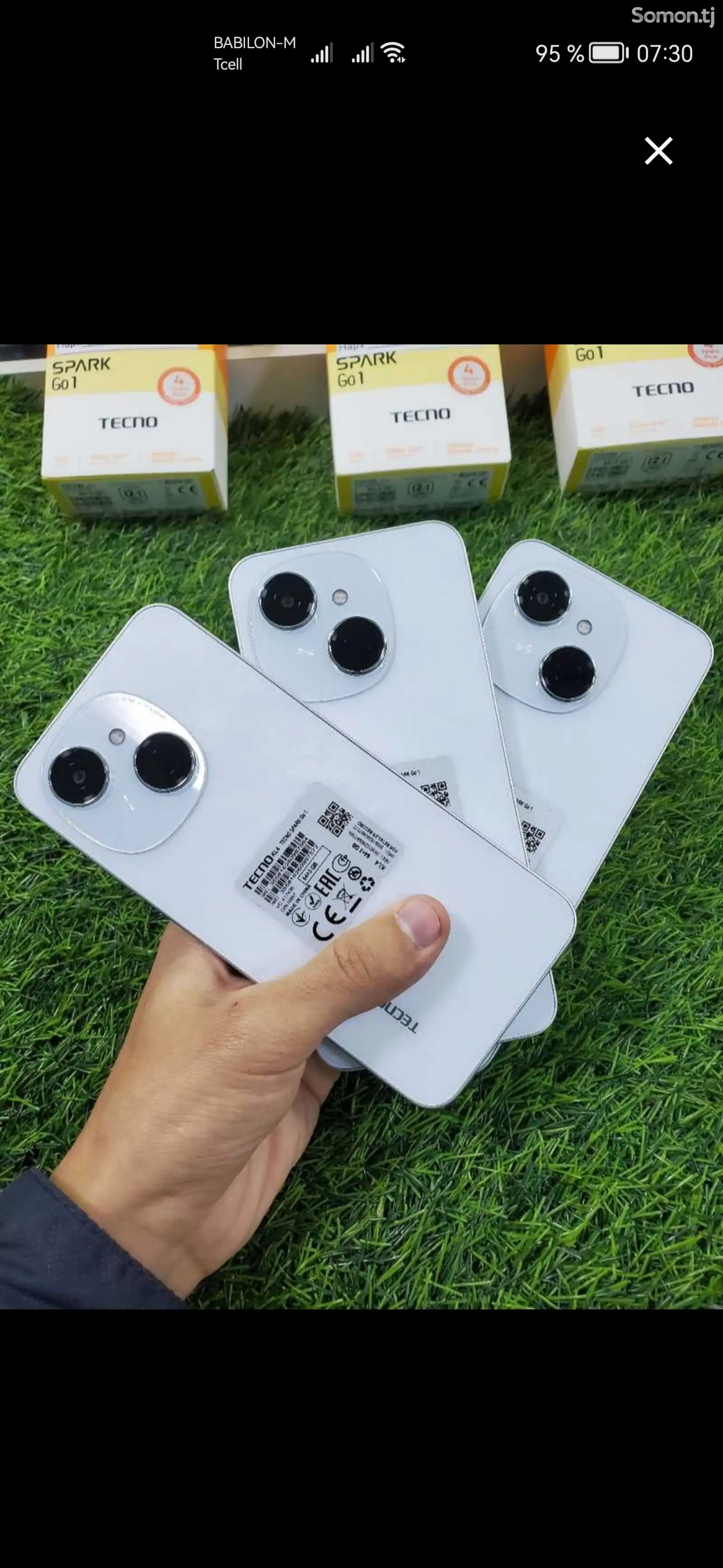 Tecno Spark Go1 4/128Gb White-1