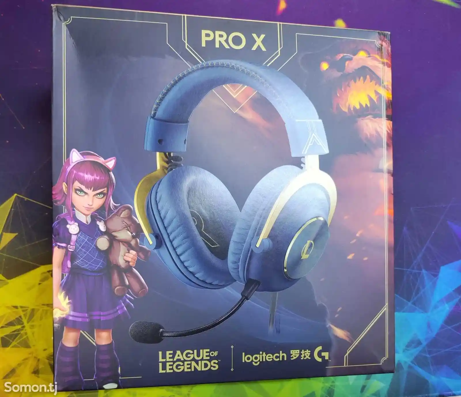 Компьютерная гарнитура Logitech G PRO X, League of Legends Edition-2