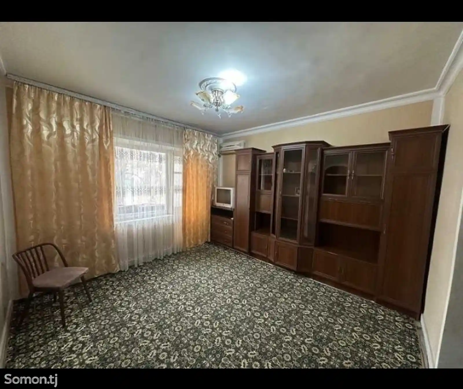 2-комн. квартира, 3 этаж, 60м², Исмоили Сомони-1