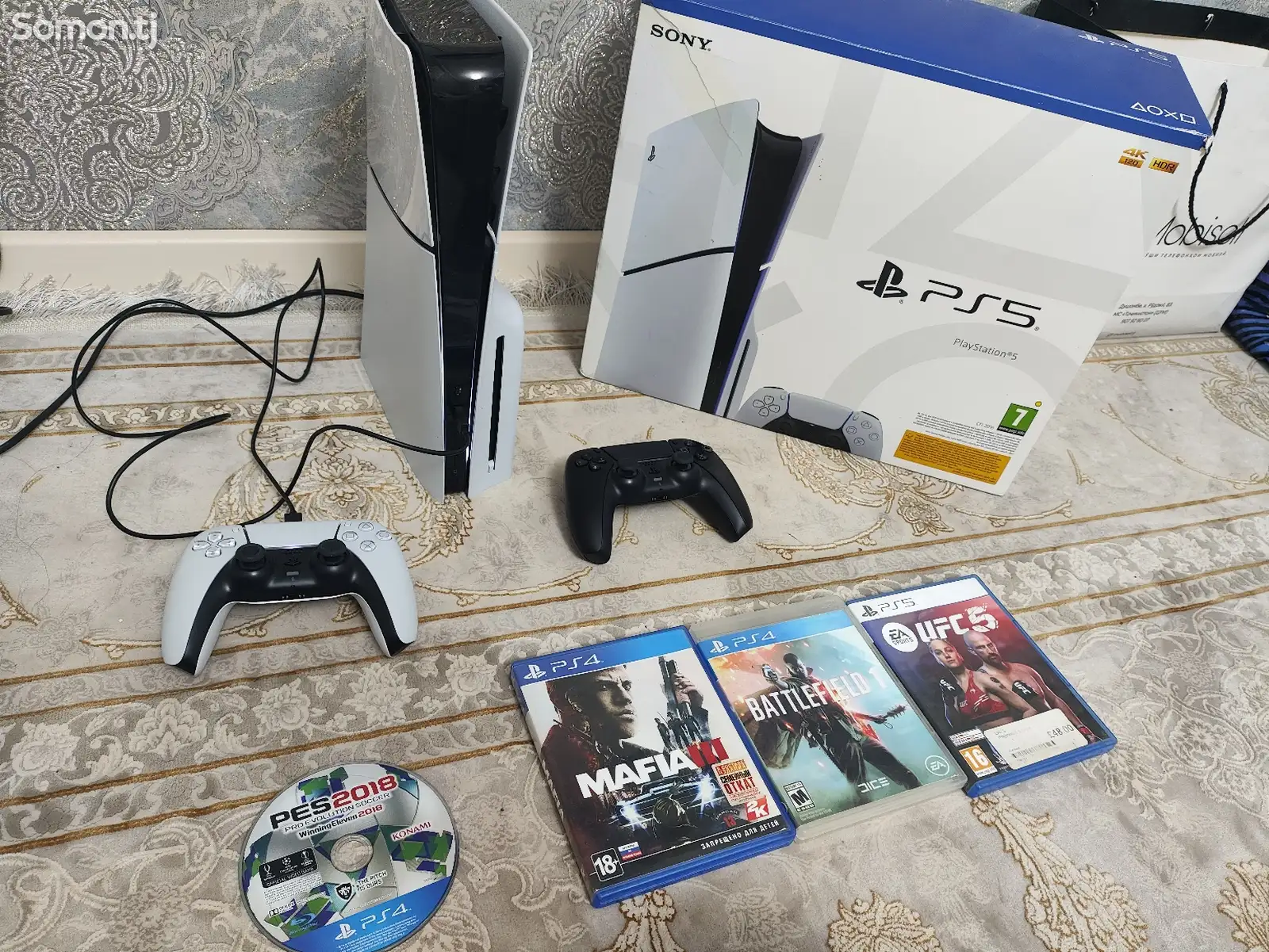 Игровая приставка Sony PlayStation 5 Slim + 50 игр-1