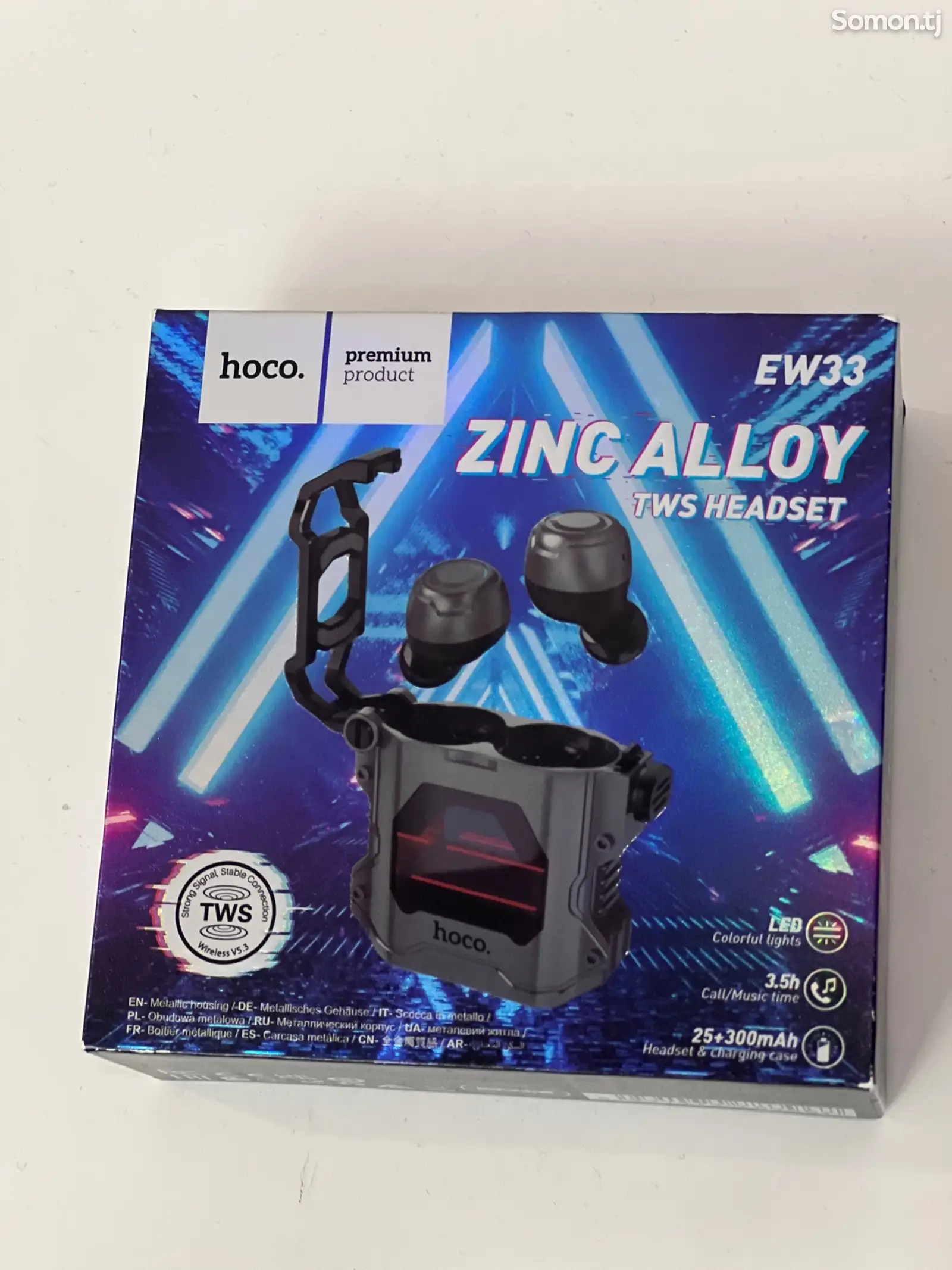 Наушники Нoco zinc alloy-8