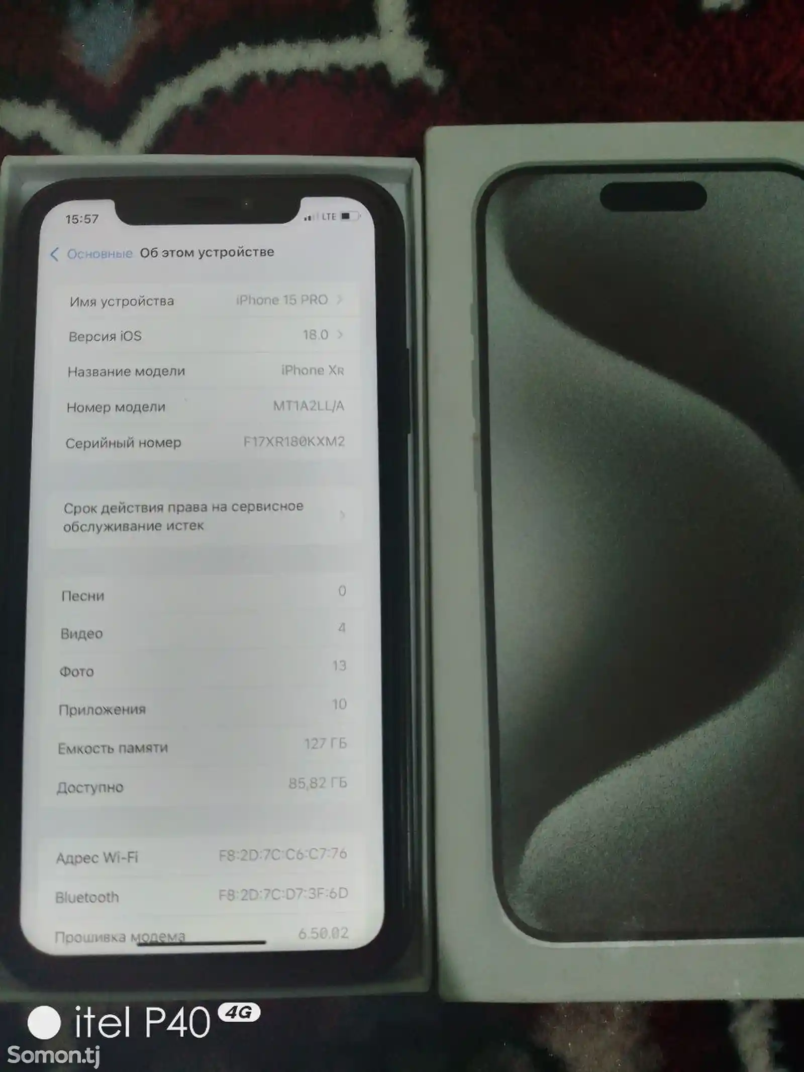 Apple iPhone Xr, 128 gb, Black-2