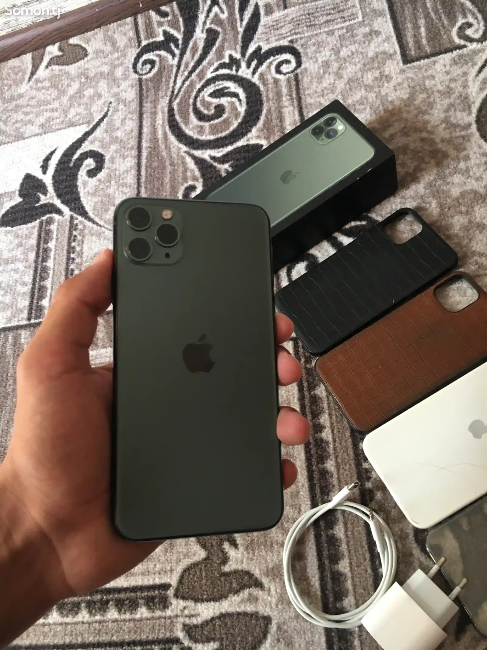 Apple iPhone 11 Pro Max, 64 gb, Midnight Green-6