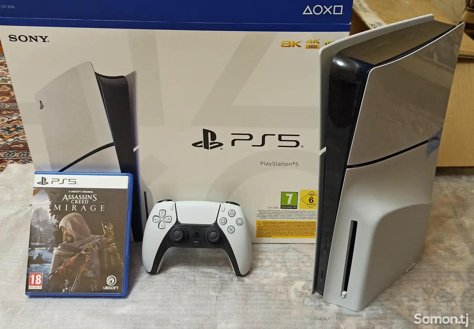 Игровая приставка Sony PlayStation 5 Slim, 1TB-1