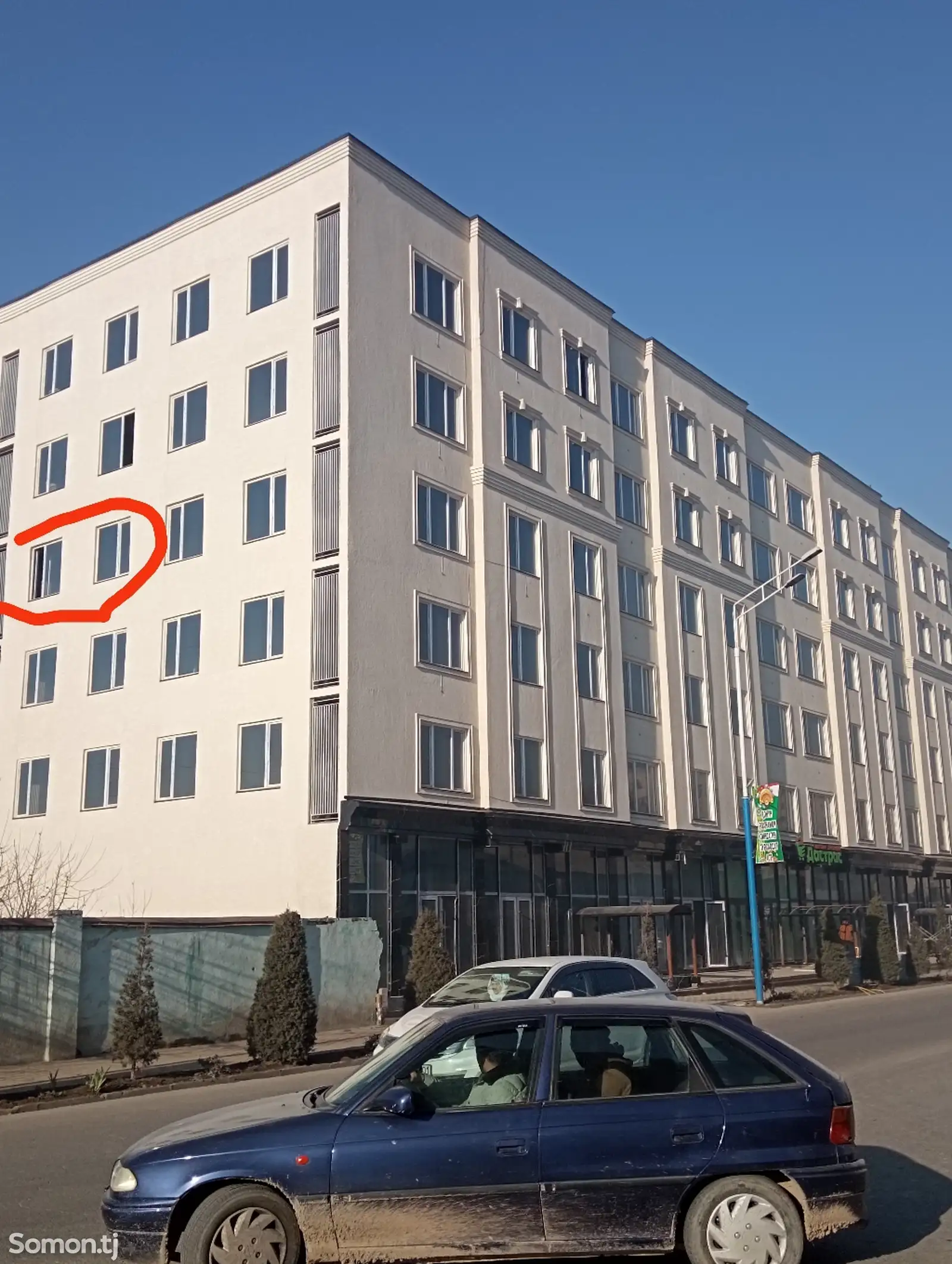 2-комн. квартира, 4 этаж, 64 м², кучаи Рудаки-1