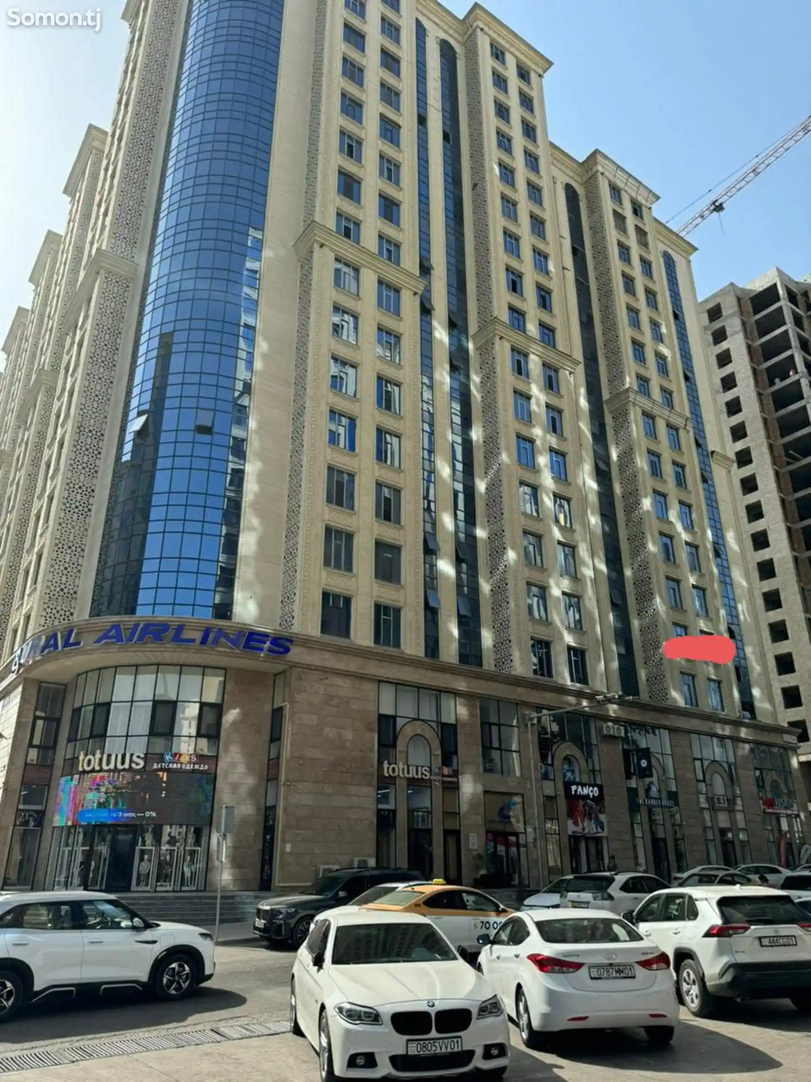 4-комн. квартира, 4 этаж, 141 м², Проспект Айни 53-2