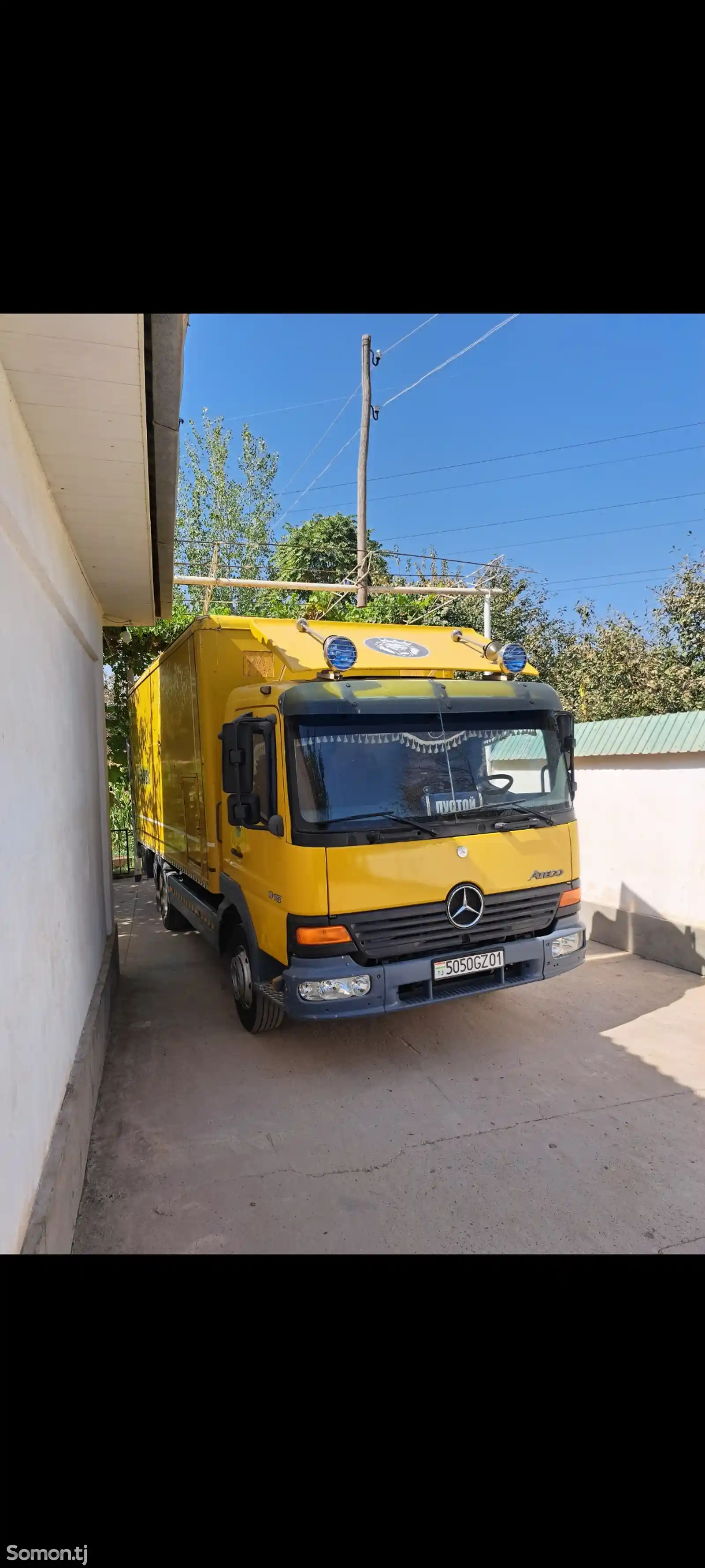 Бортовой грузовик Mercedes Benz Atego 815, 2001-4