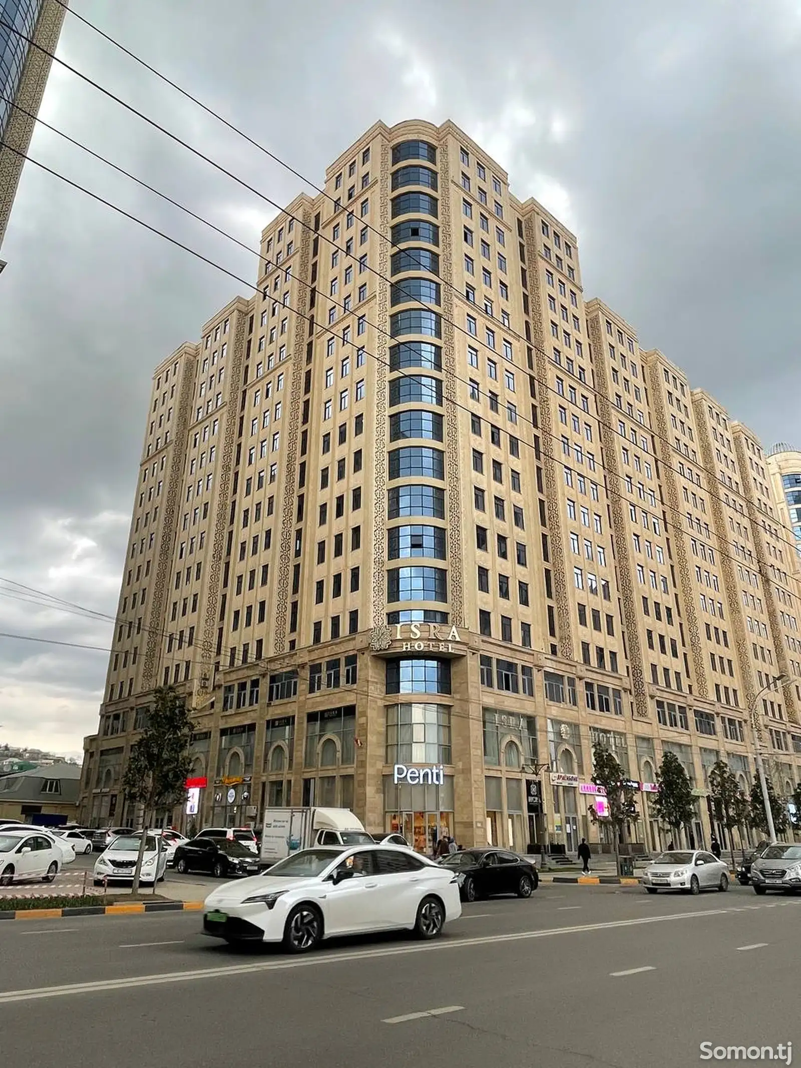 2-комн. квартира, 13 этаж, 86 м², ул. Айни, напротив отеля Hilton-1