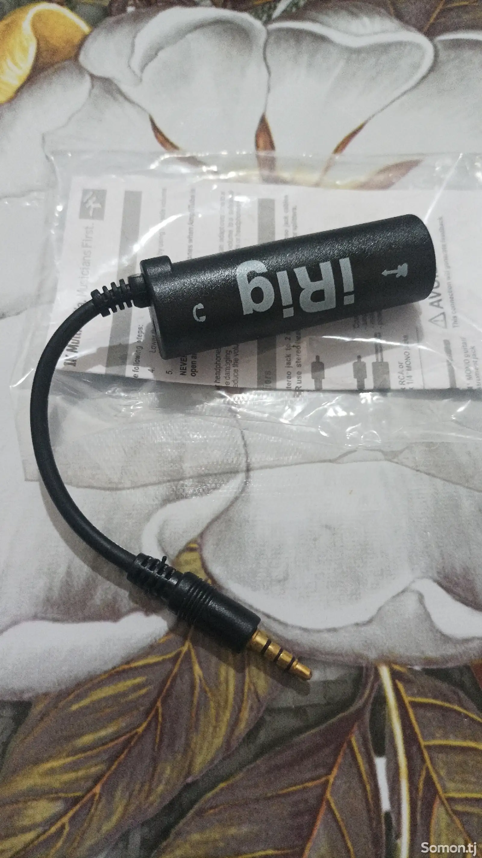 Аудиоинтерфейс гитарный Espada iRig-1