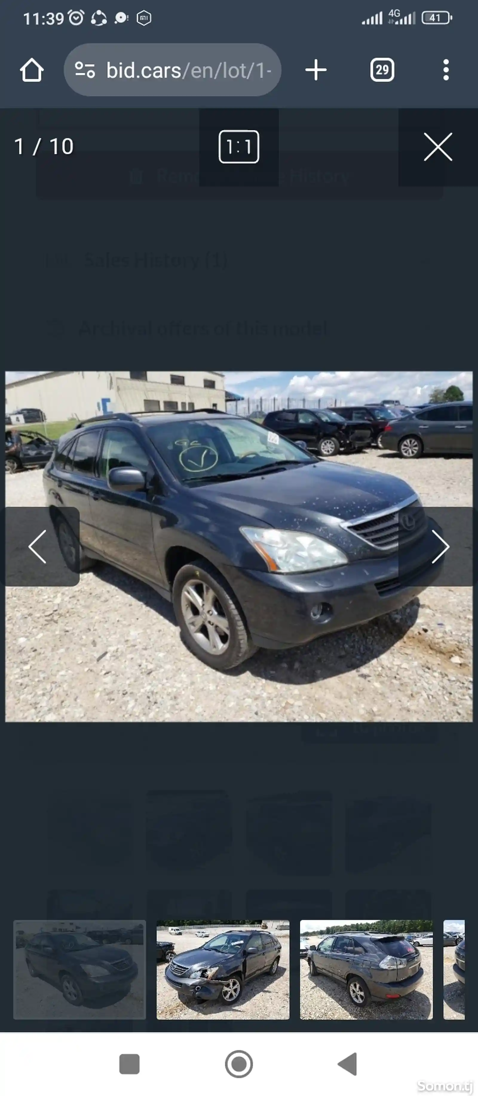 Lexus RX series, 2007-11