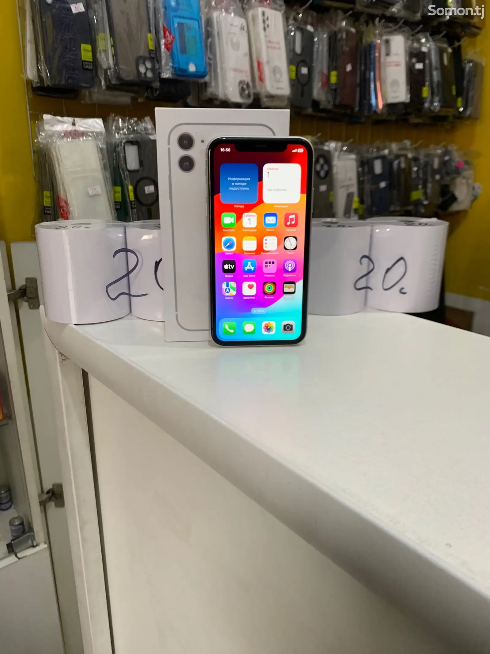 Apple iPhone 11, 64 gb, White-1