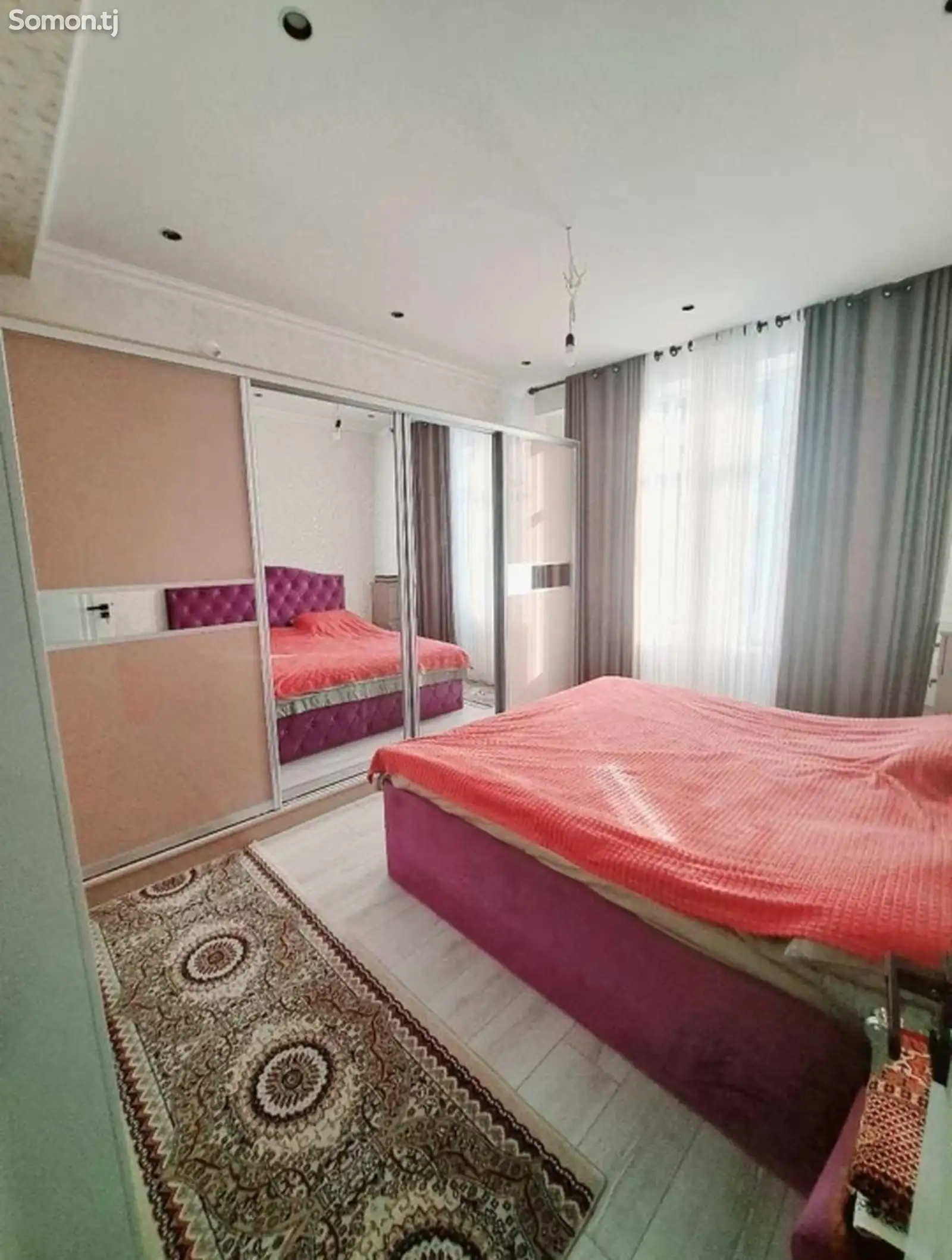 3-комн. квартира, 5 этаж, 90м², И.Сомони-1