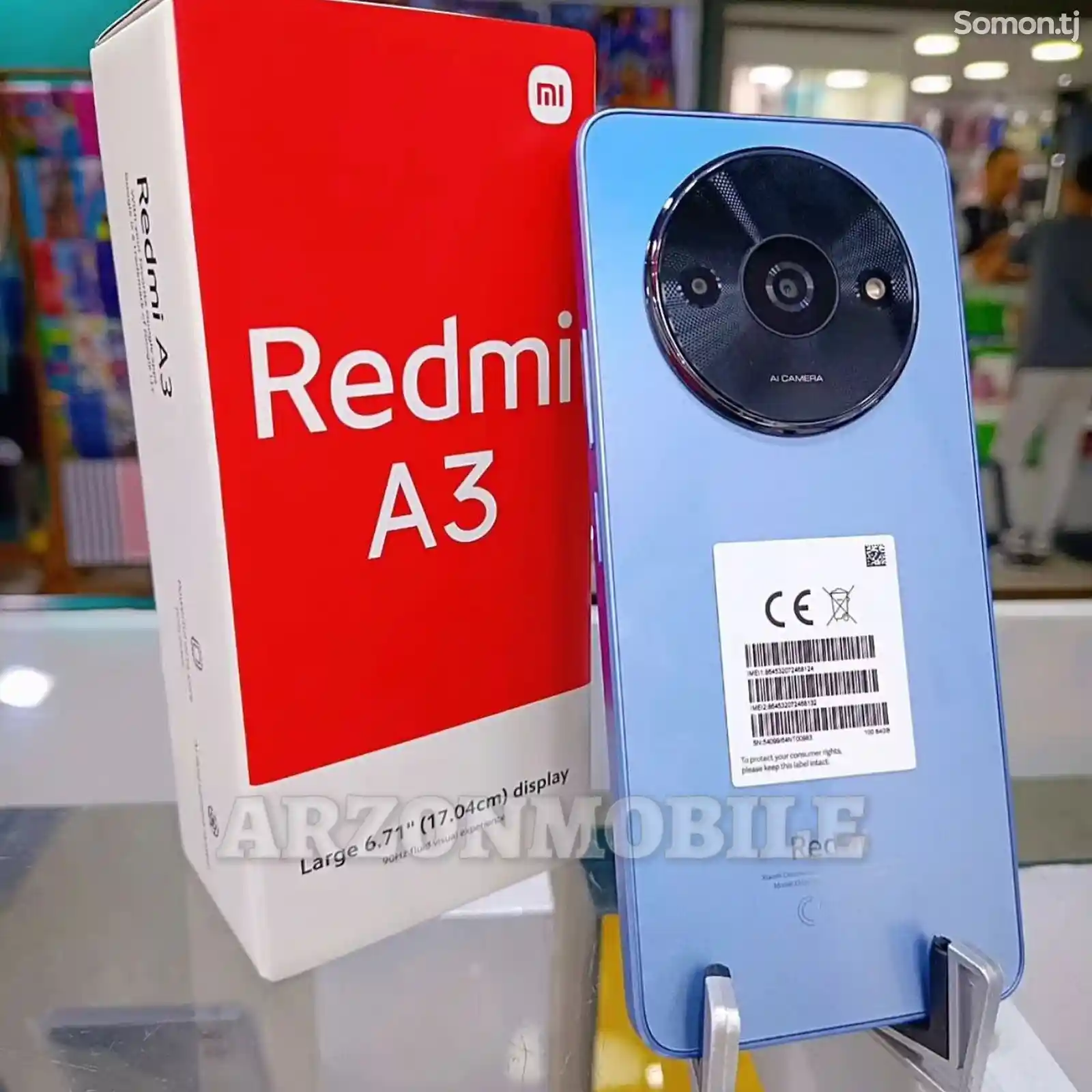 Xiaomi Redmi A3 64Gb Blue 2024-2