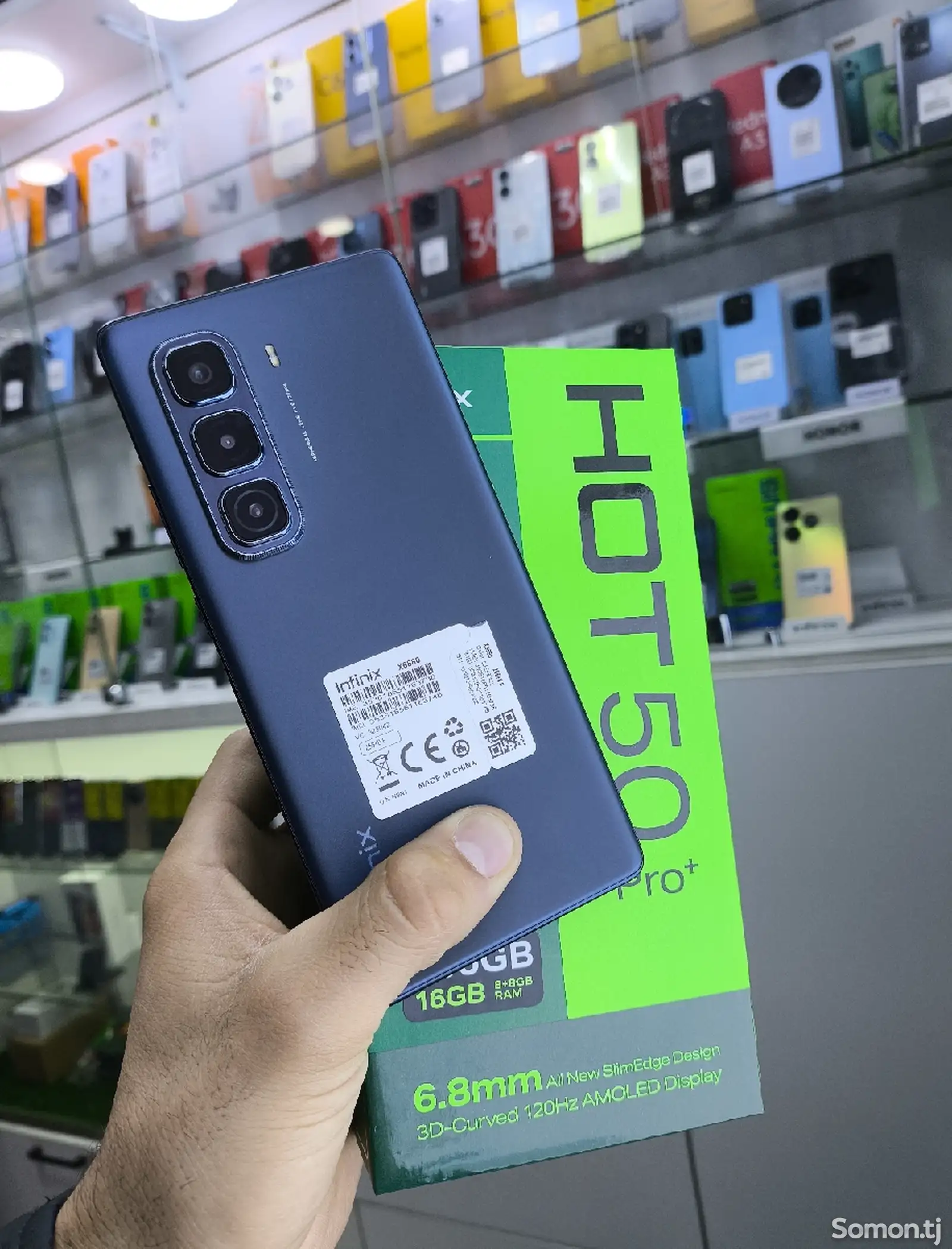 Infinix Hot 50Pro Plus 16/256Gb black-1