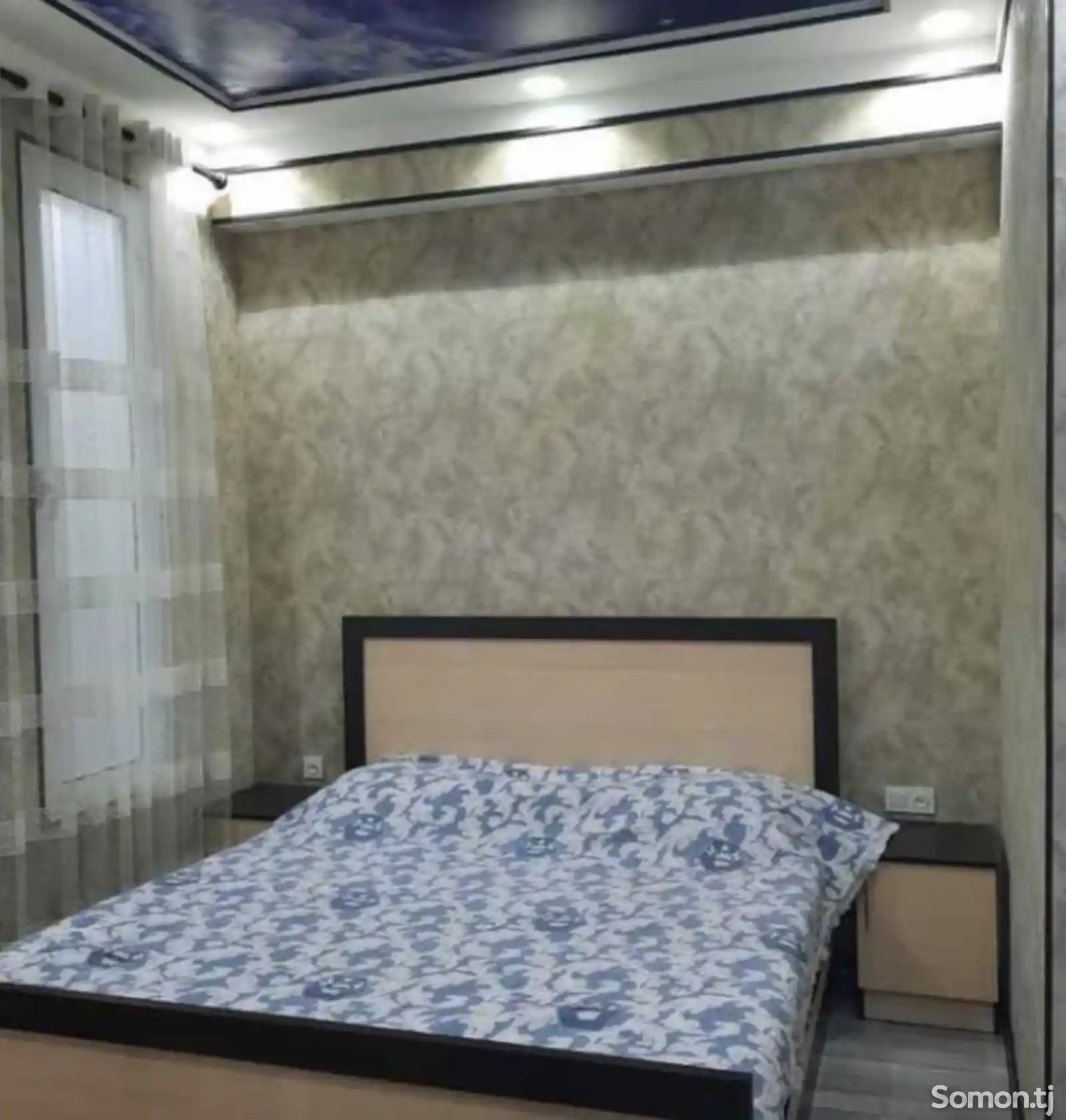 2-комн. квартира, 14 этаж, 60м², Сомони-5