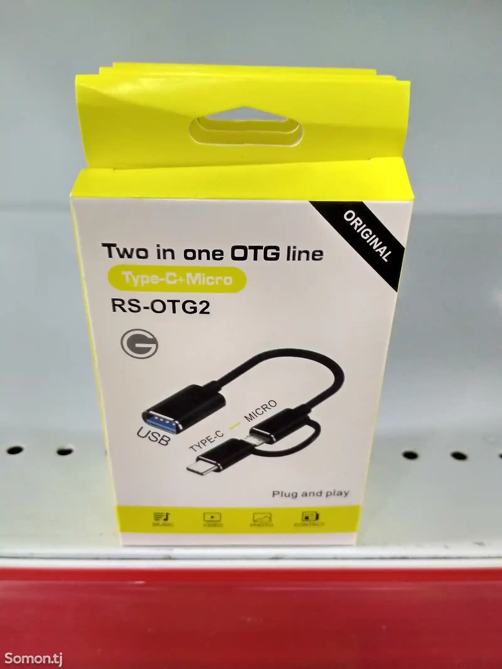 Otg переходник RS-OTG2 Type-C Micro-1