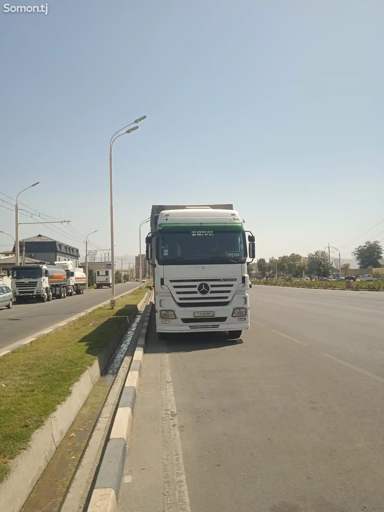 Бортовой грузовик Mercedes Actros 2008-2