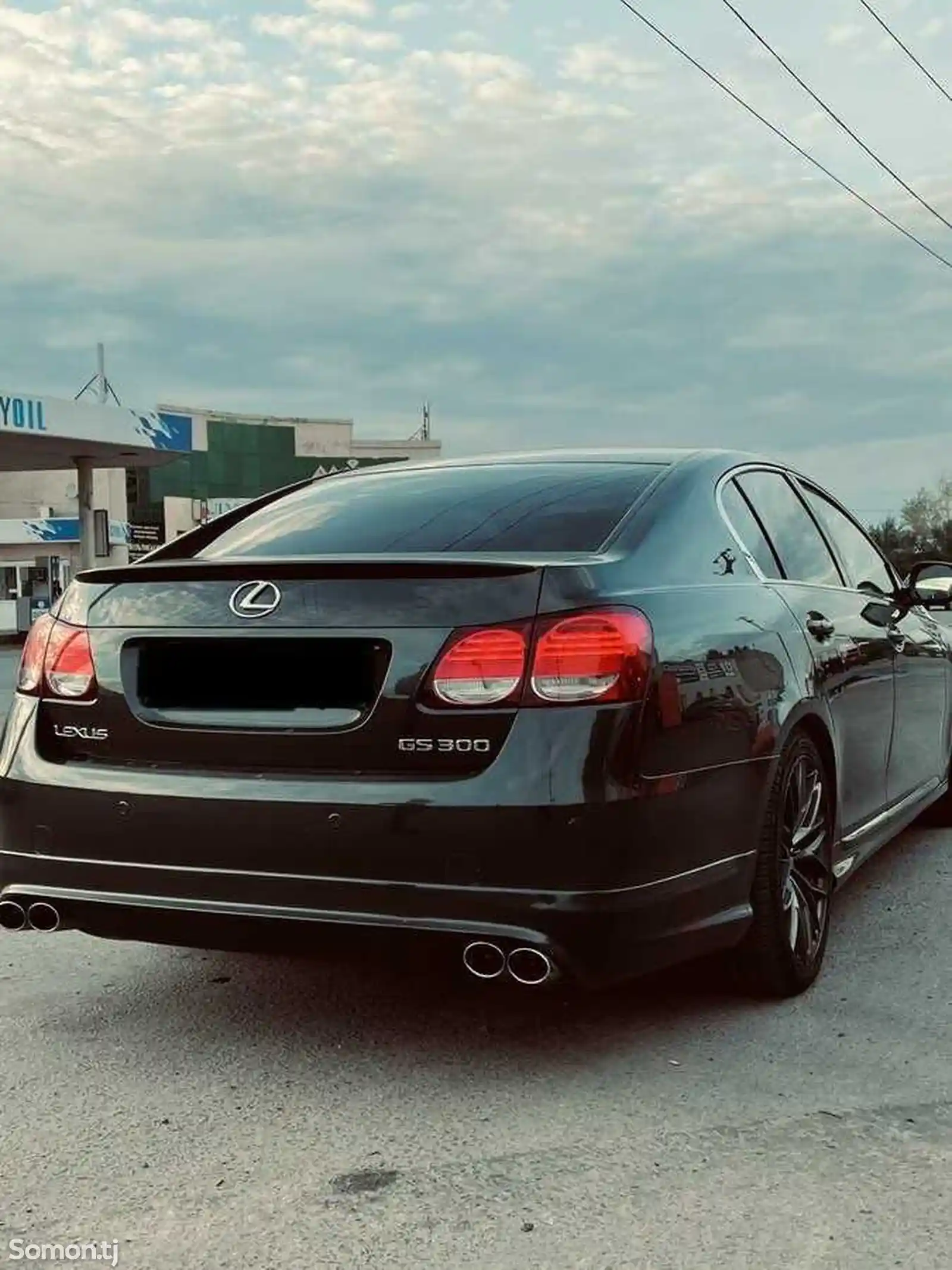 Спойлер на Lexus GS 2005-2011-4