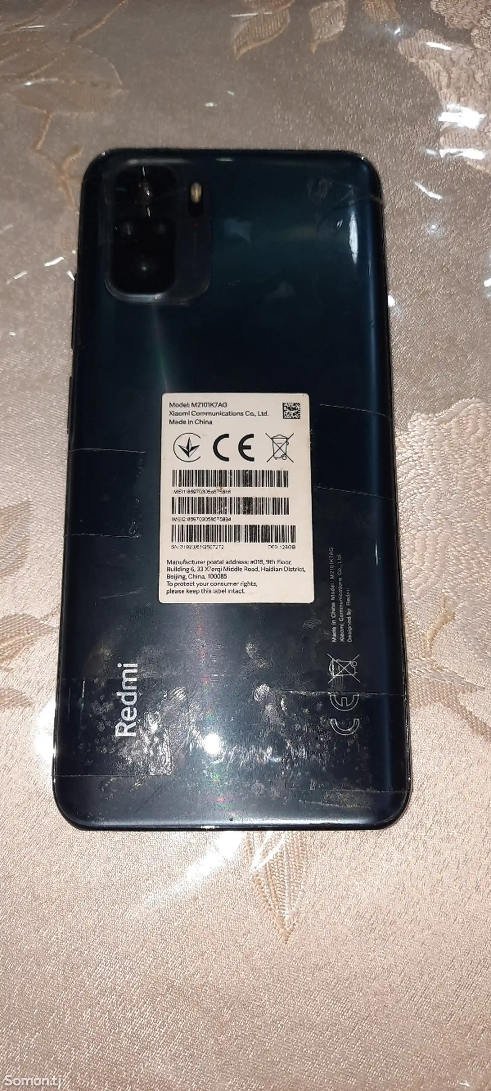 Xiaomi Redmi Note 10 4+4/128gb на запчасти-3