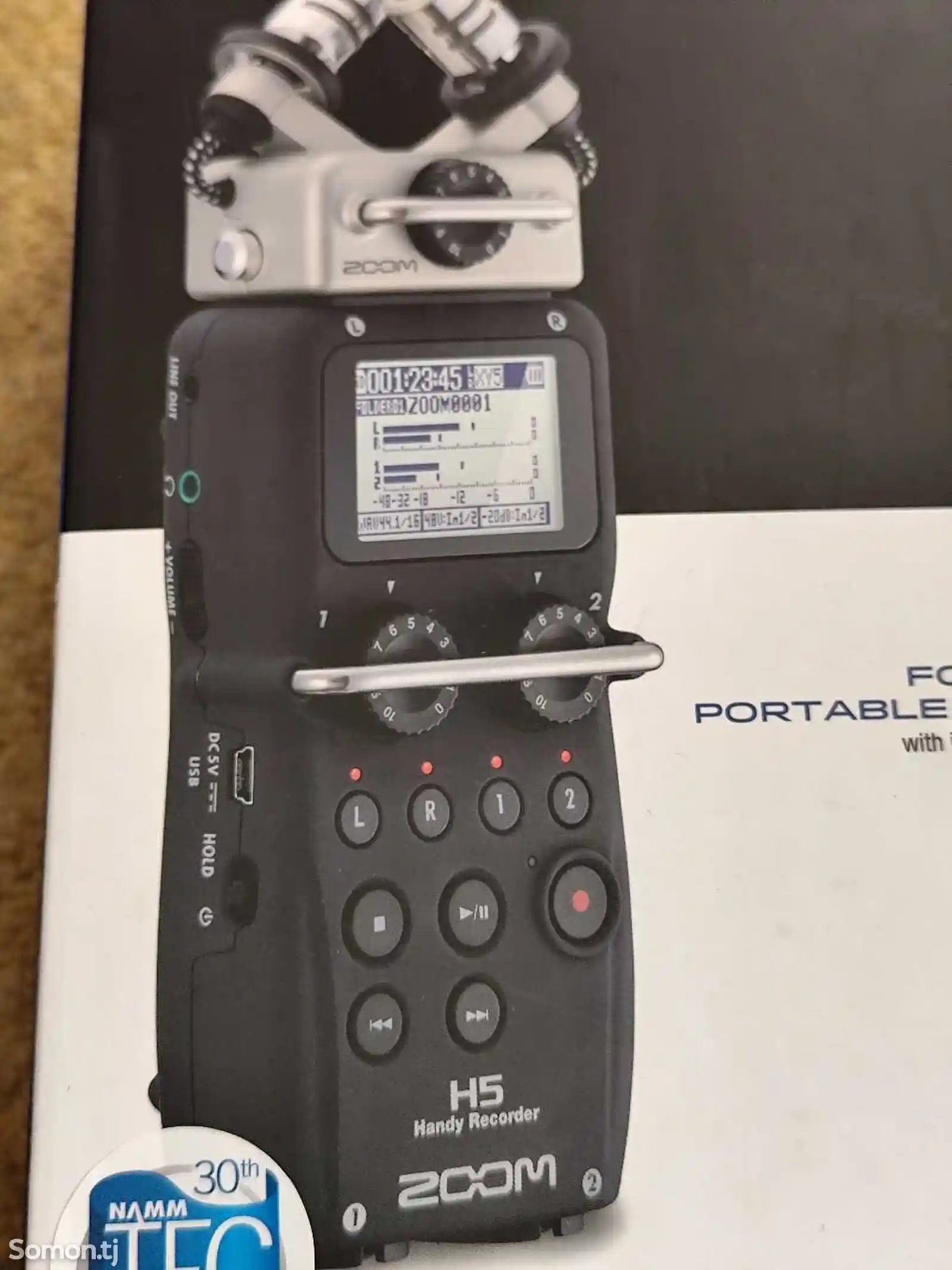 Портативный аудиомагнитофон Zoom H5 Handy Recorder-2