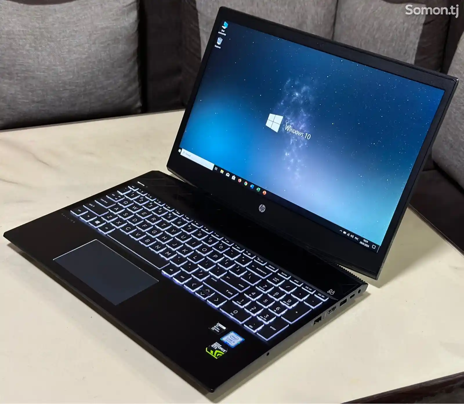 Ноутбук HP Pavilion i5-8gen Gaming Laptop-2