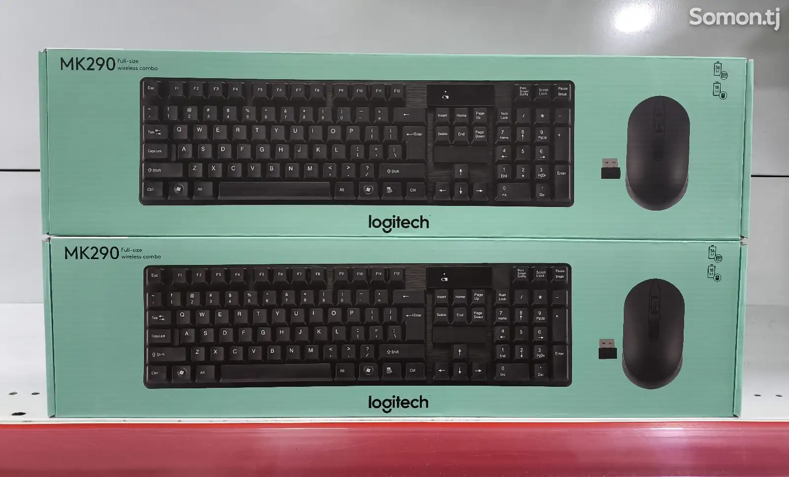 Беспроводная клавиатура и мышка Logitech MK290-1