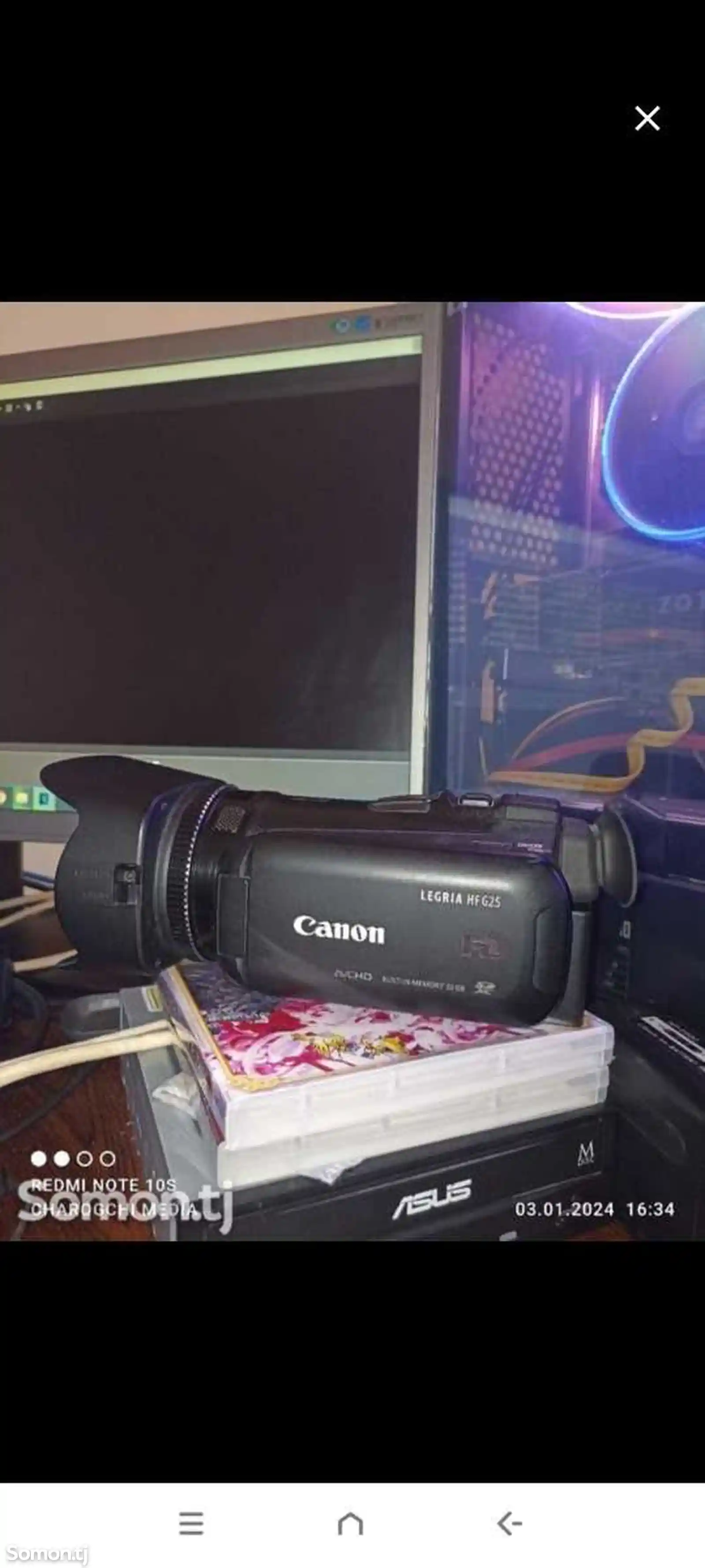 Видеокамера Сanon g25