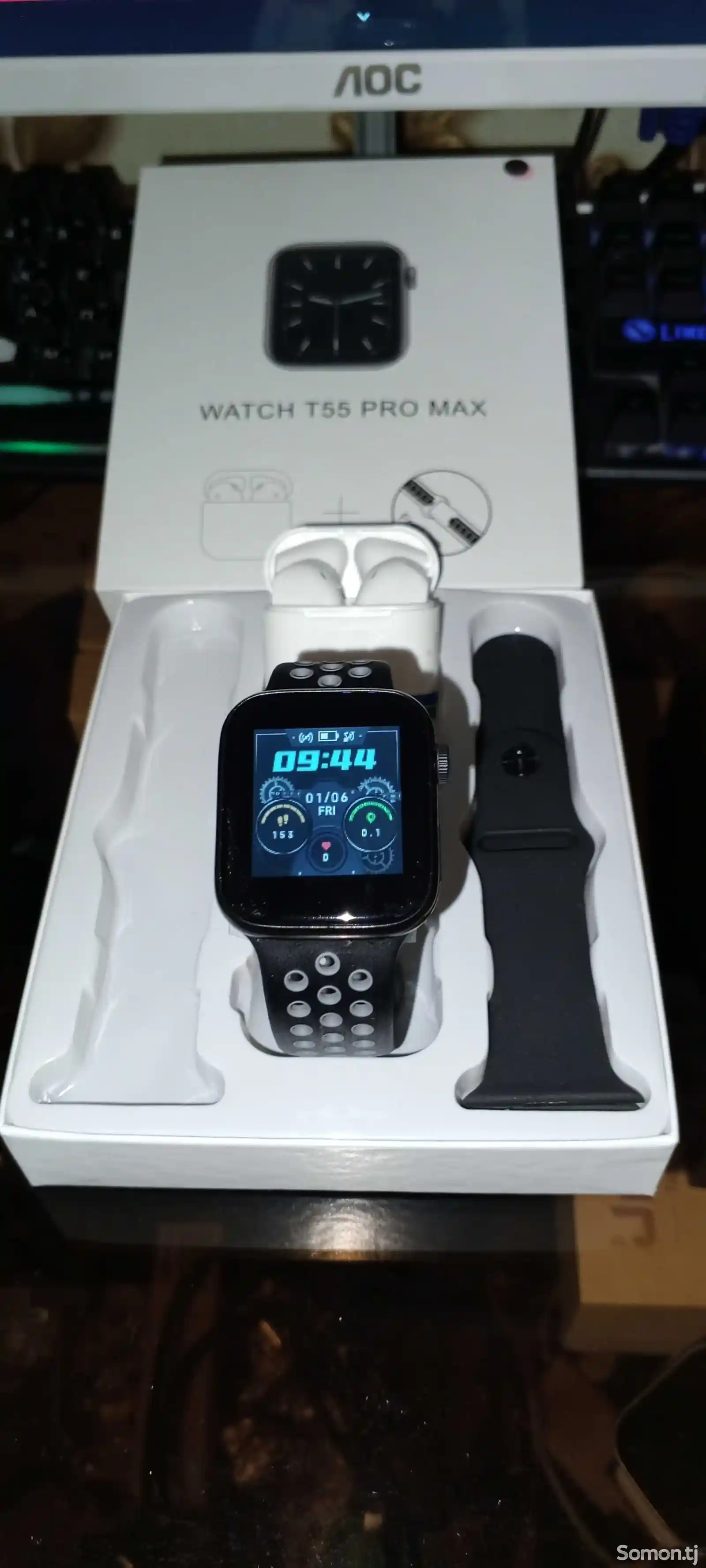 Смарт часы Watch T55 Pro Max-2