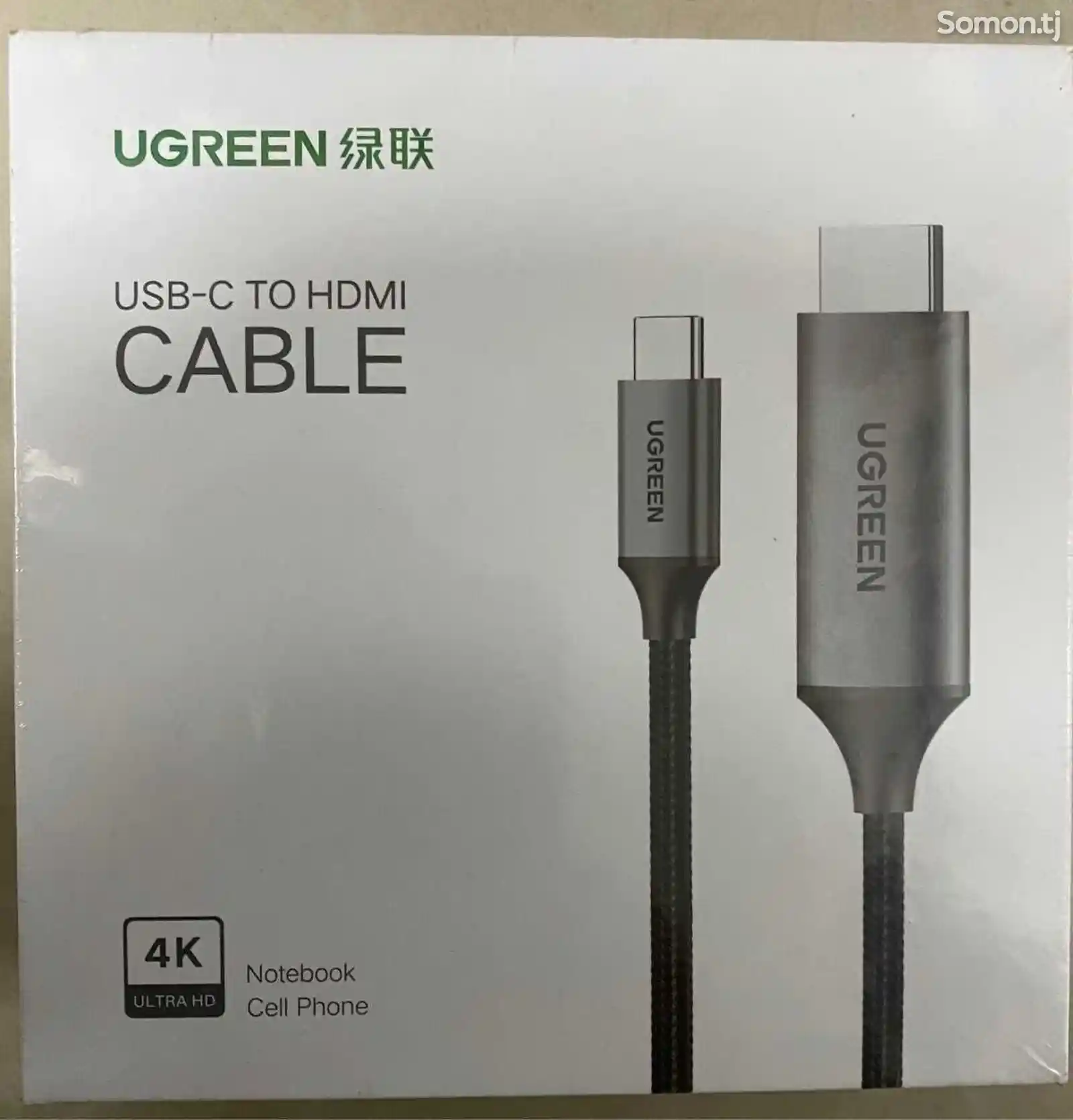 Кабель USB-C to HDMI UGreen 4k-1