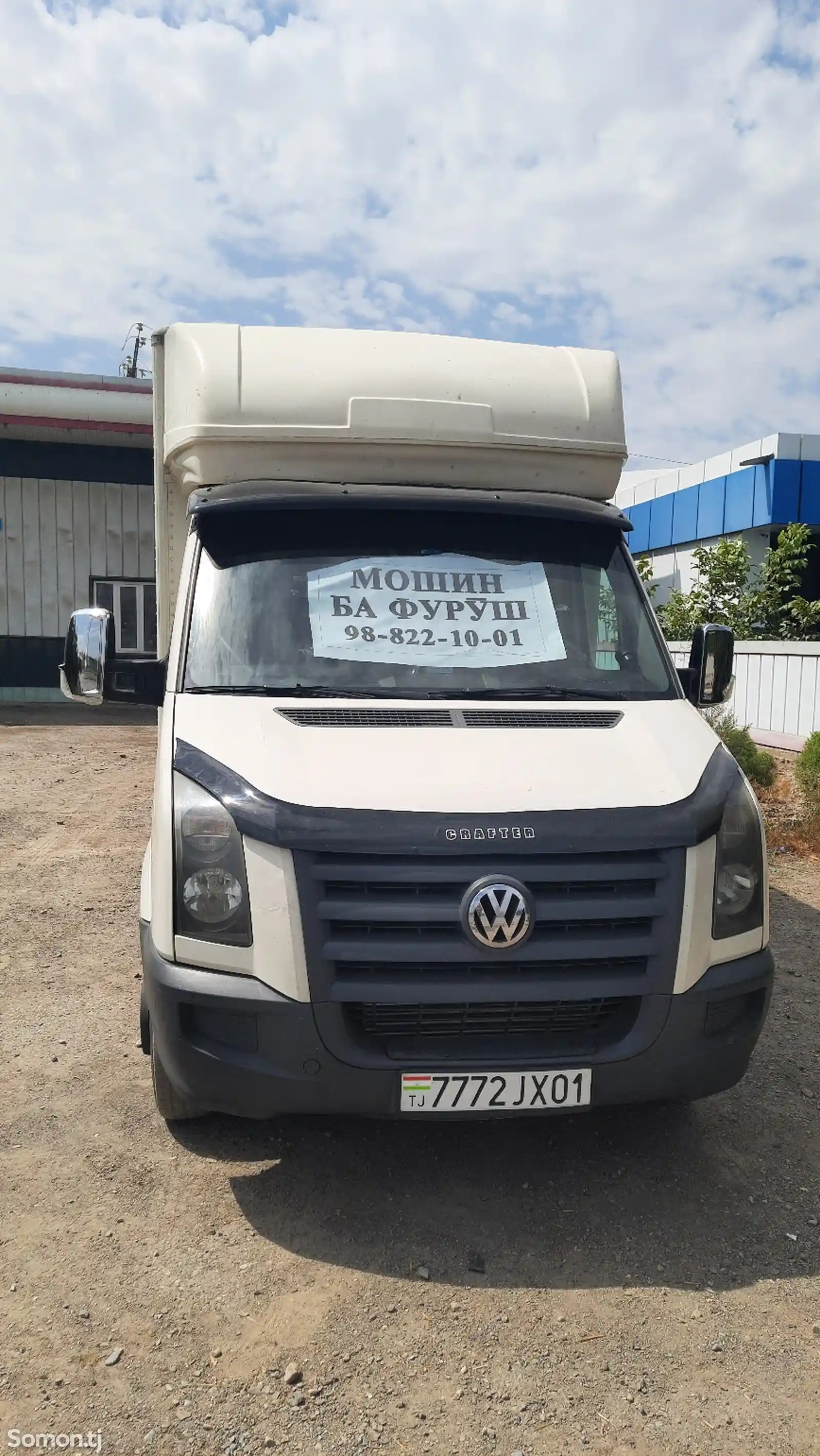 Бортовой автомобиль Mercedes-Benz Sprinter, 2008-1