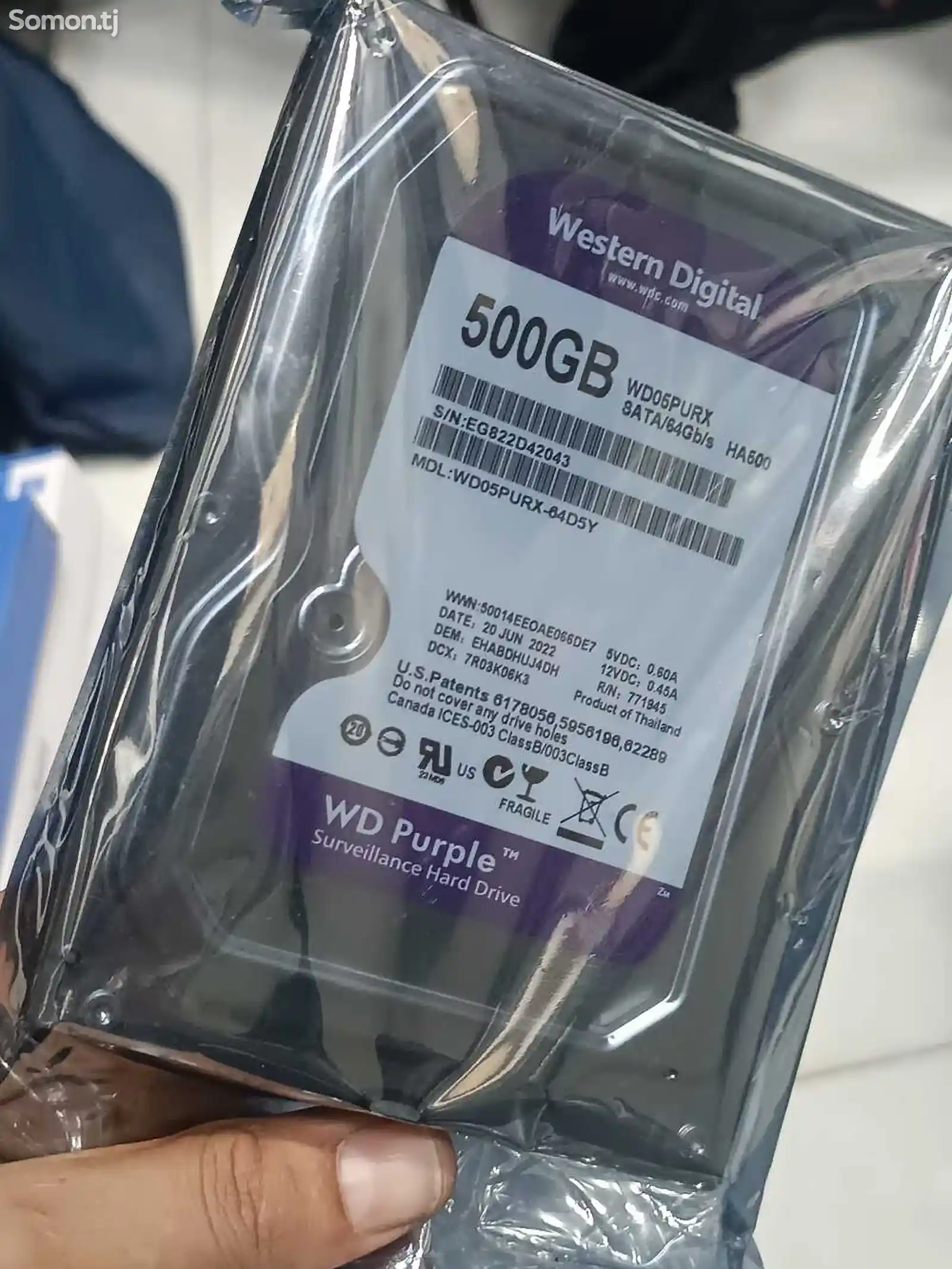 Жесткий диск HDD 500 gb WD