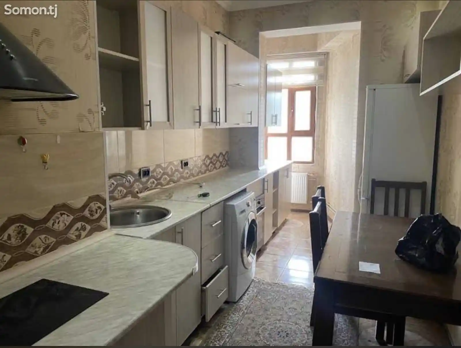 2-комн. квартира, 9 этаж, 75м², Сомони-3