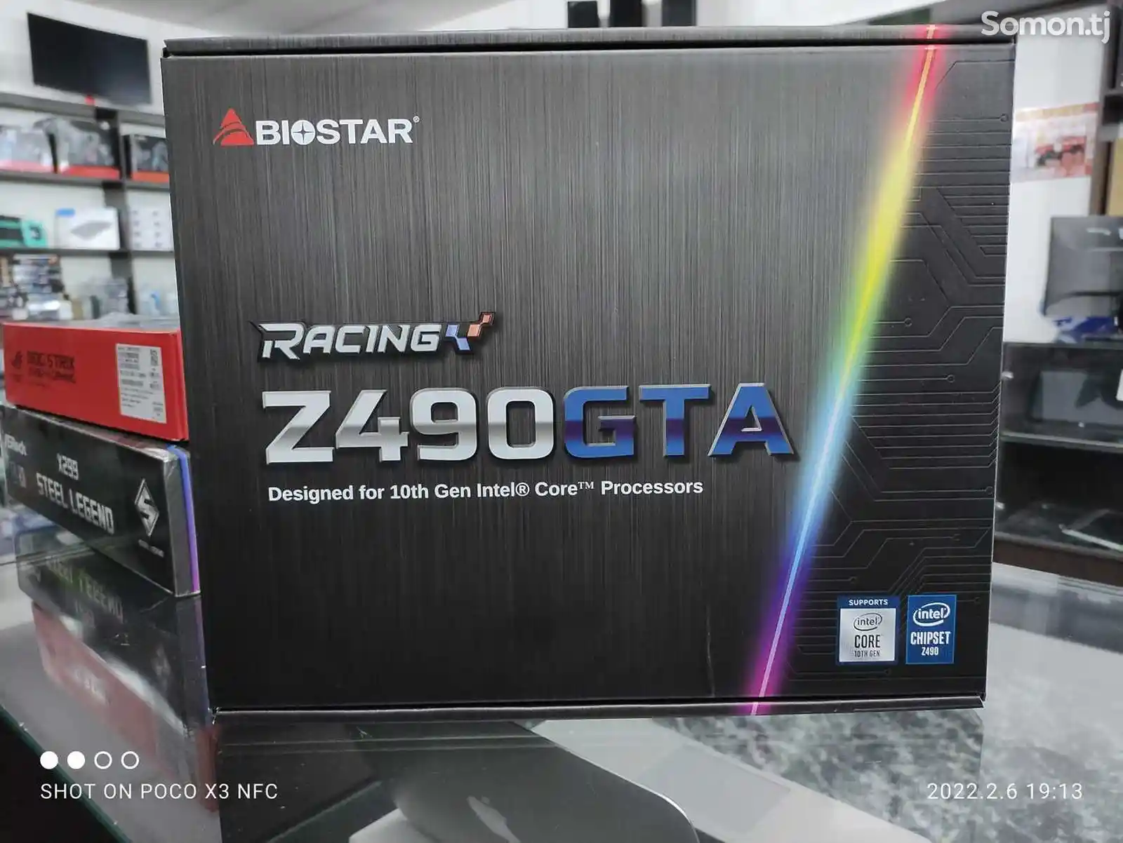 Материнская Плата Biostar Racing Z490-GTA LGA 1200-1